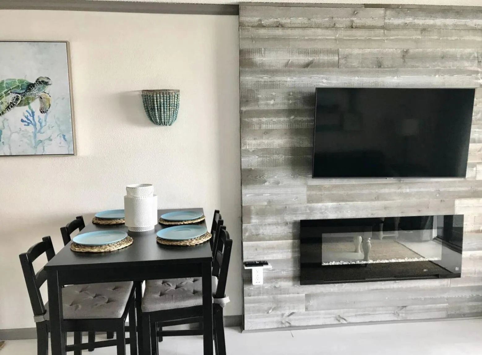 Living room in Flip Flop at Compass Cove