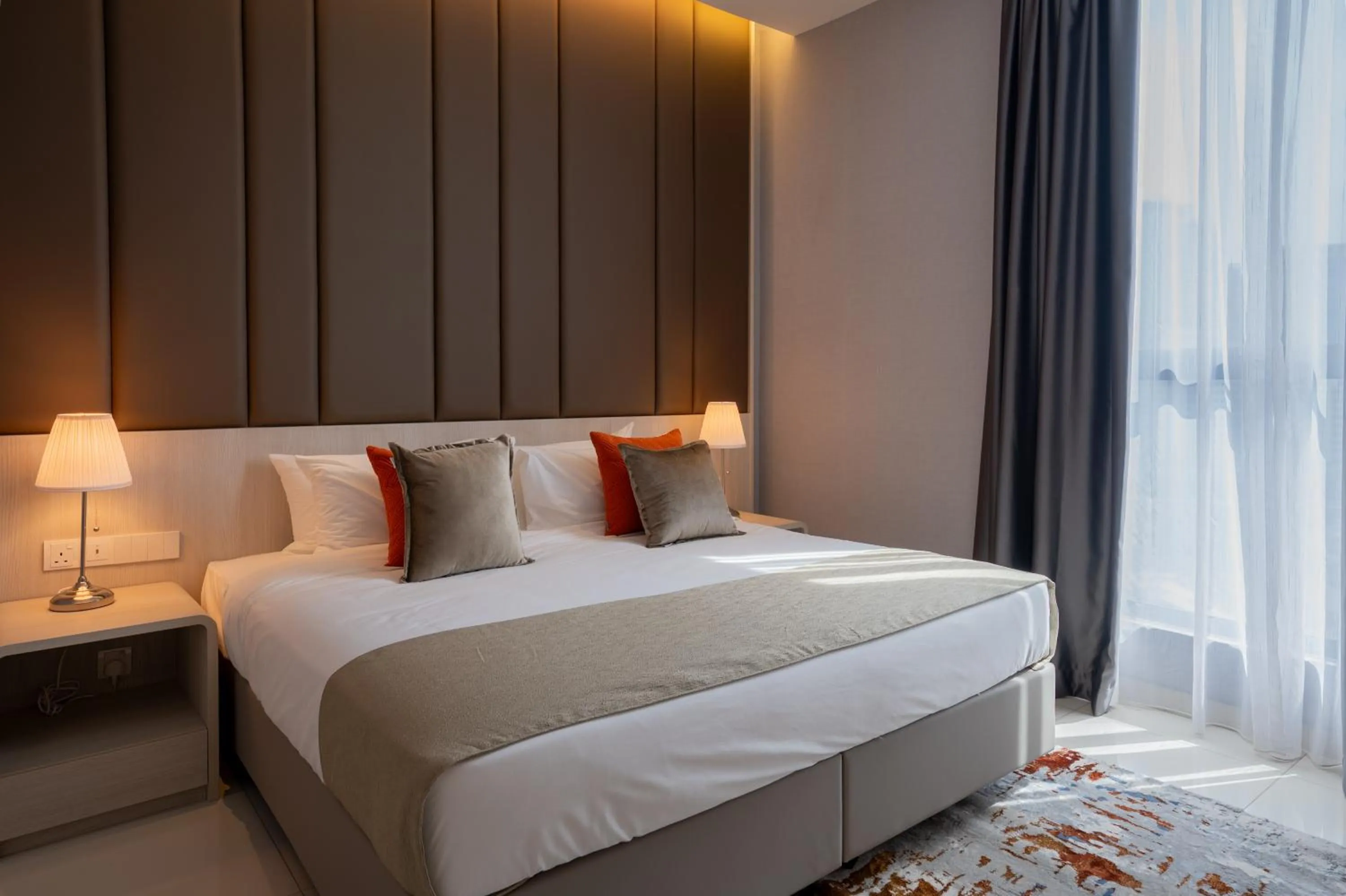 Bed in Societe Suite by Lyfehaus