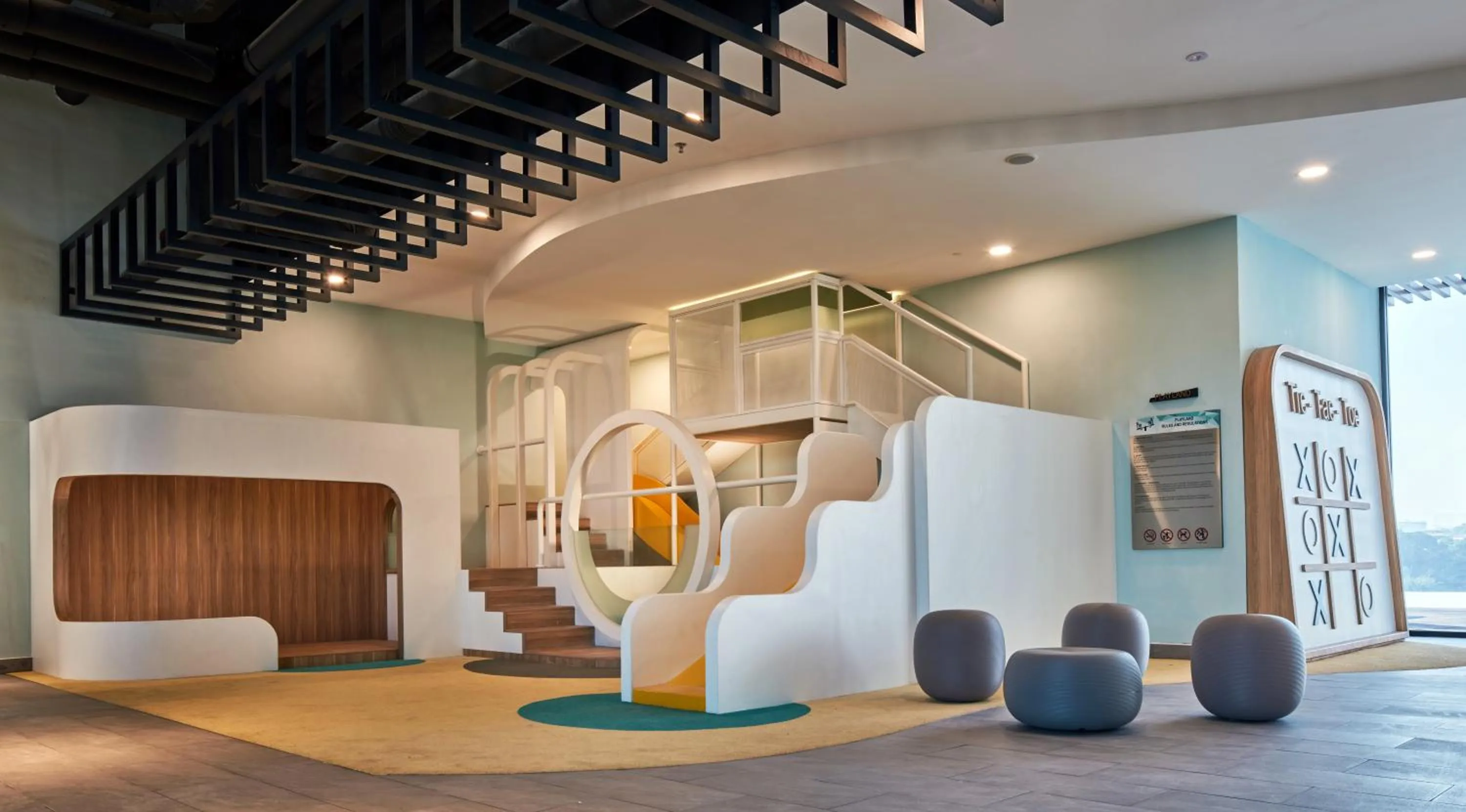 Children play ground in Societe Suite by Lyfehaus