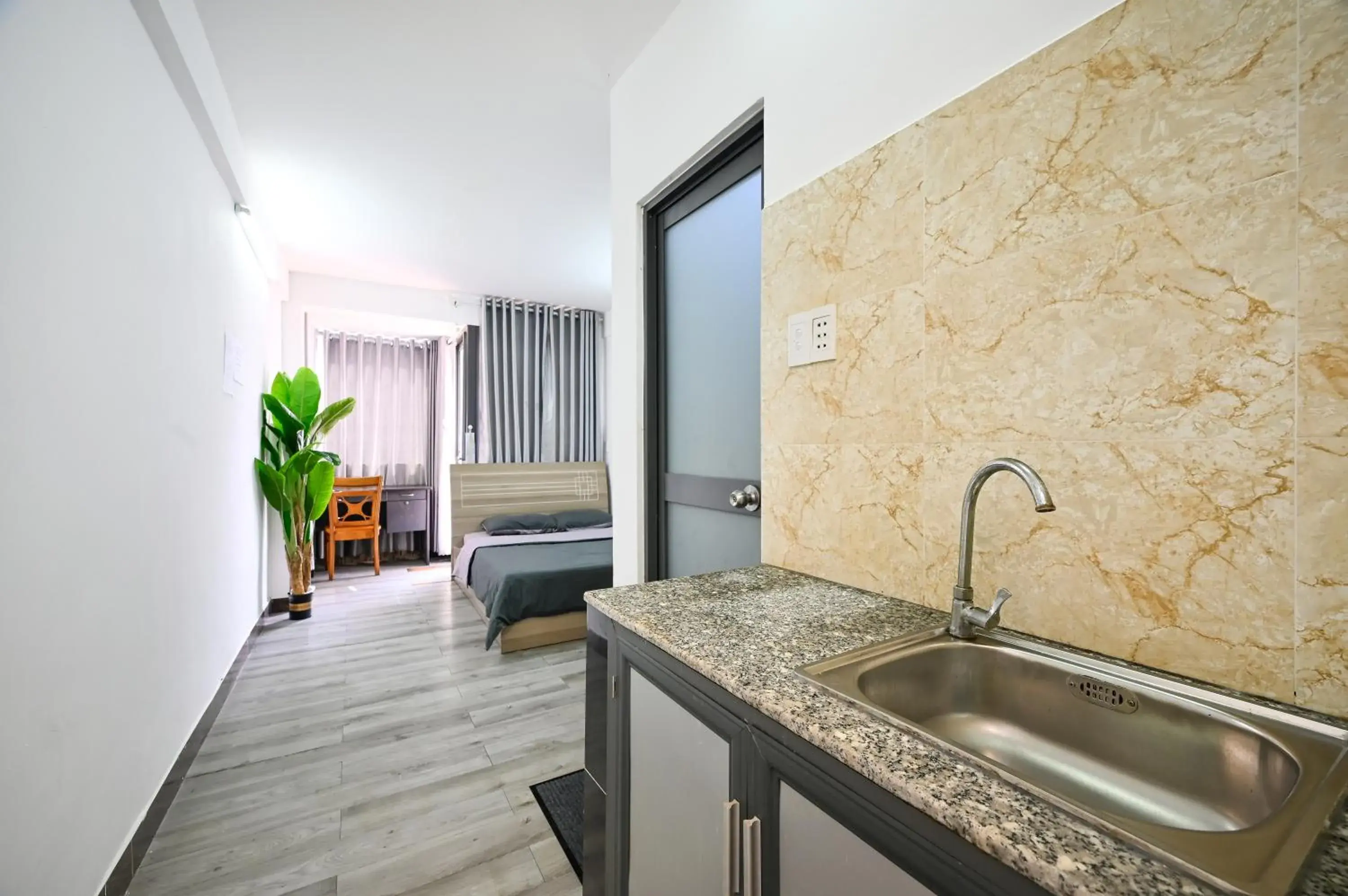 Kitchen or kitchenette in Ohio Hotel & Apartment Kitchen or kitchenette in Ohio Hotel & Apartment