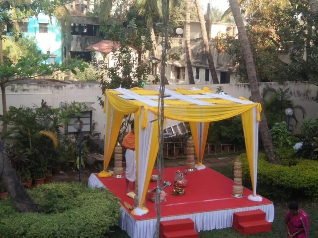 Garden in Hotel Ravikiran Alibaug