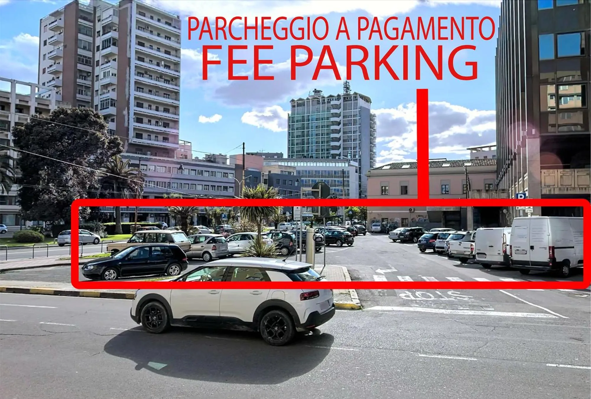 Parking in GUEST HOUSE SONNINO 37 Cagliari