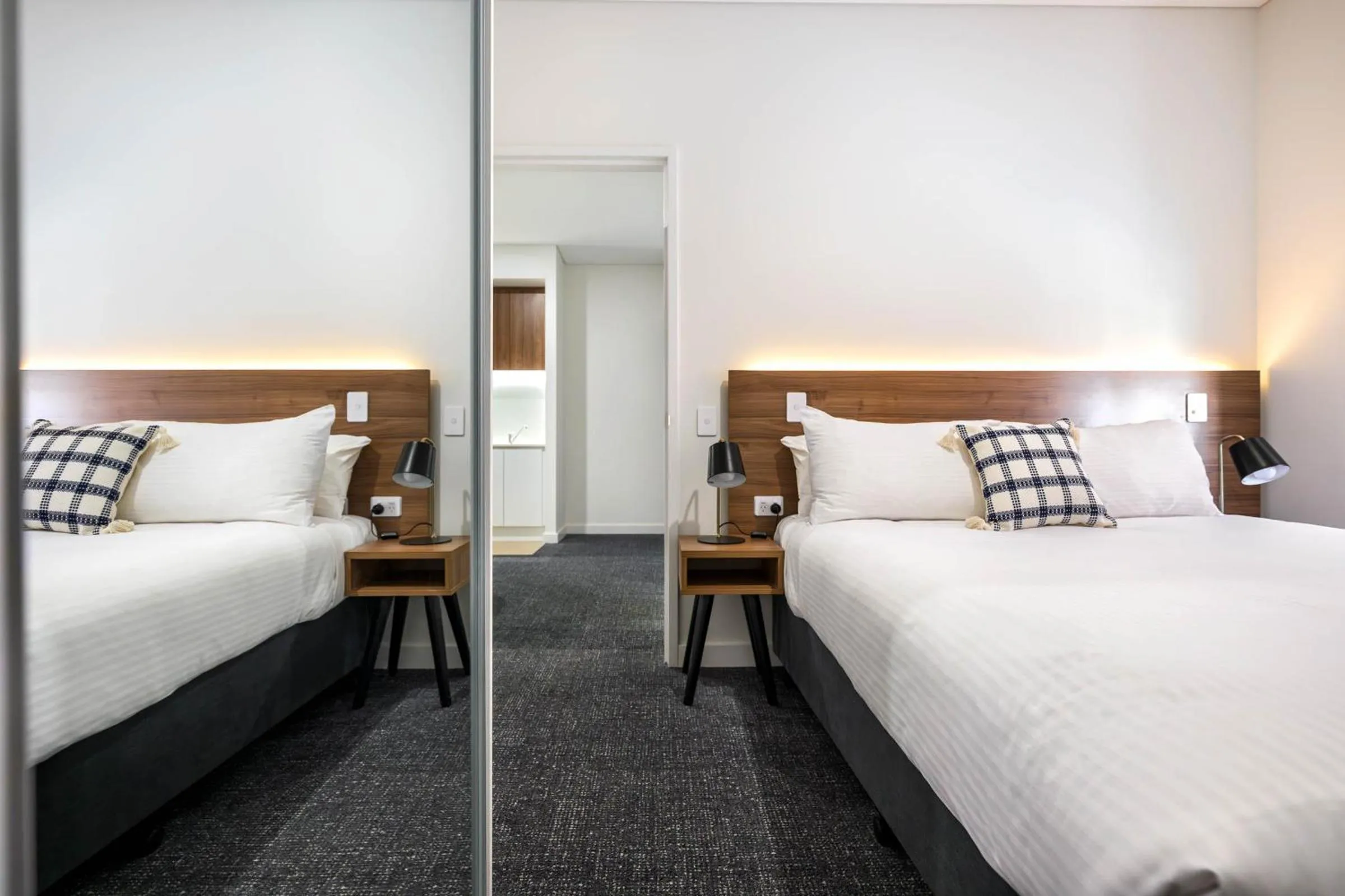 Bedroom, Bed in Durham Serviced Apartments