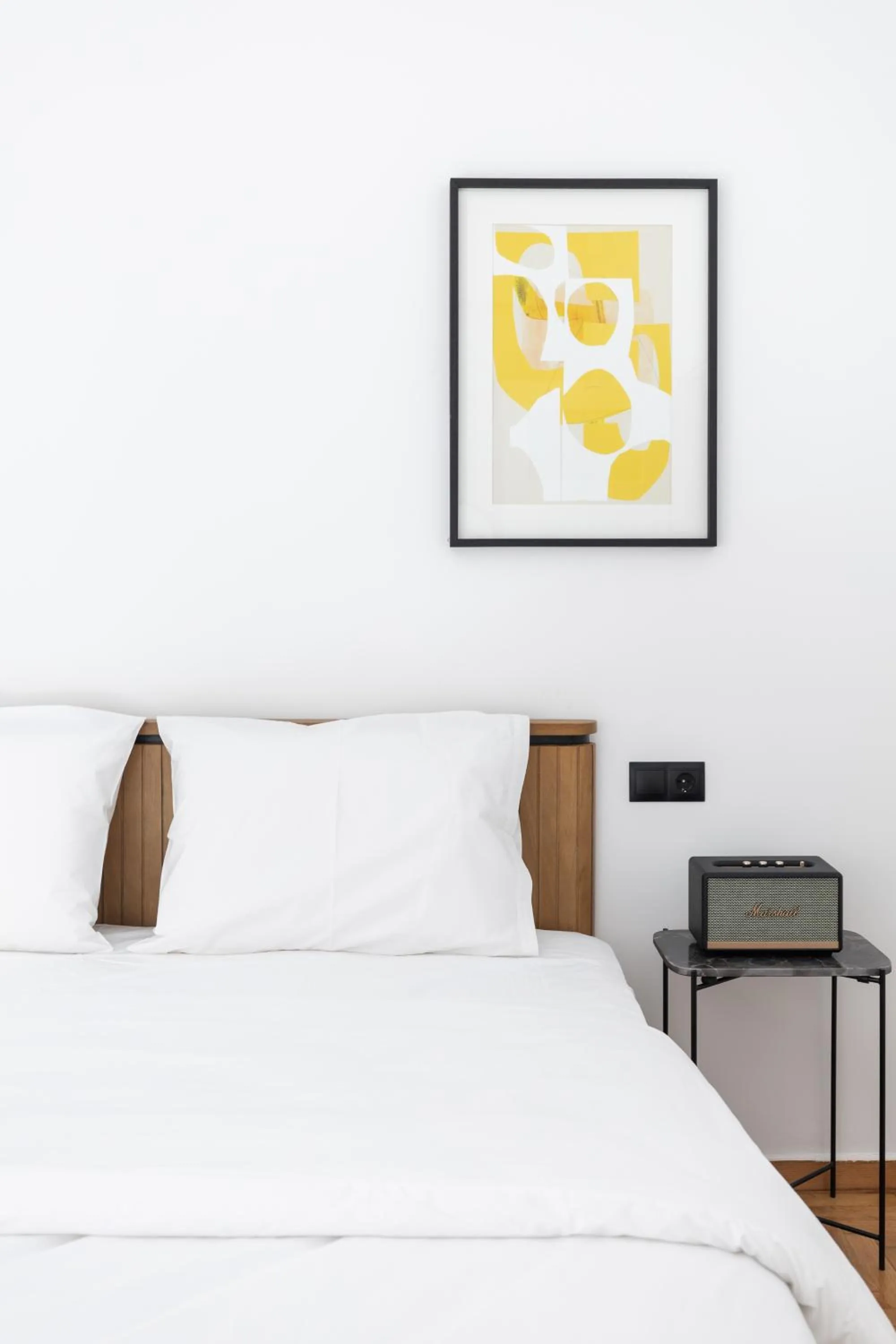 Decorative detail, Bed in Elliot Neapoli, Athens