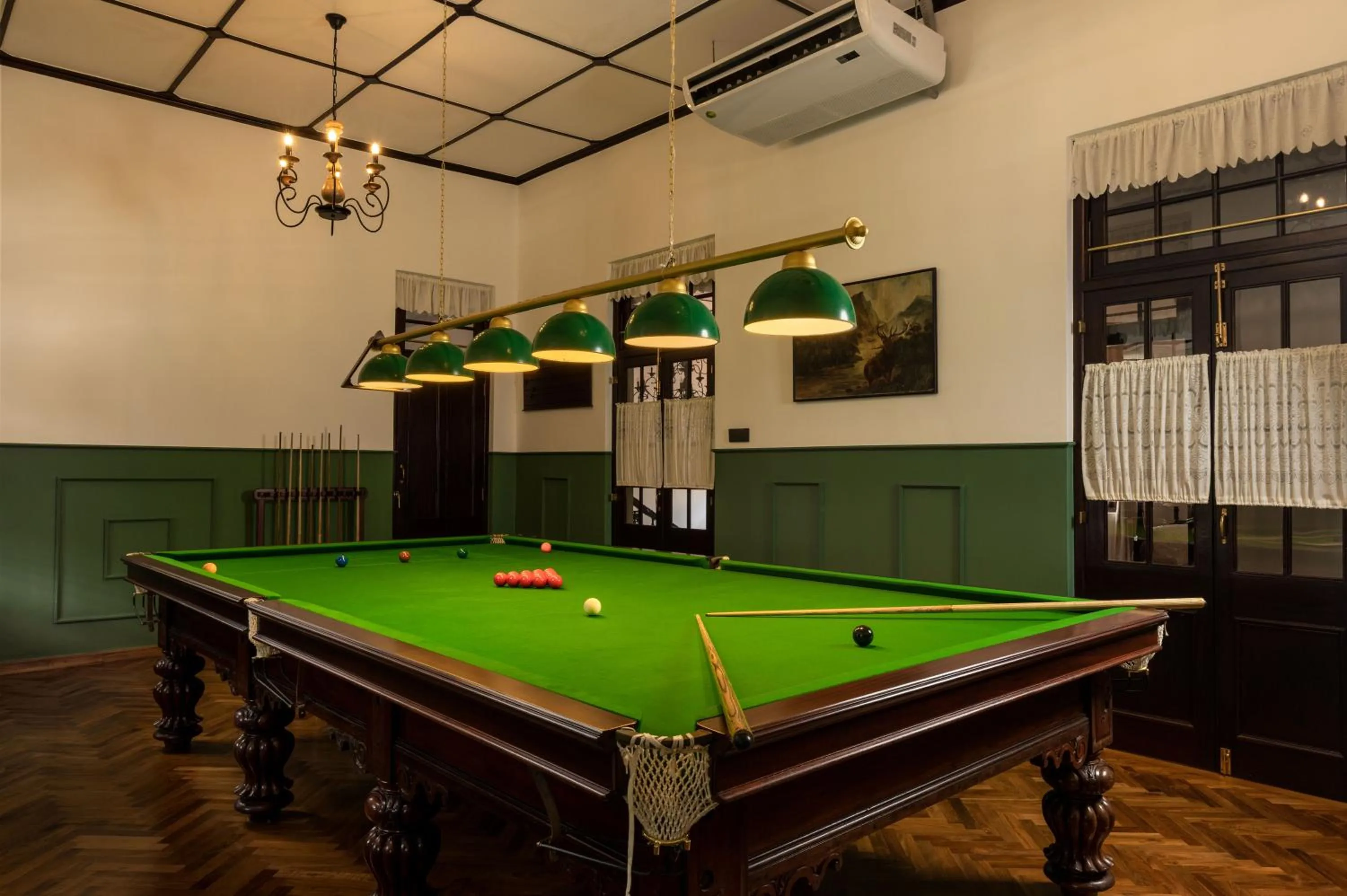 Billiard in The Grand Walawwa