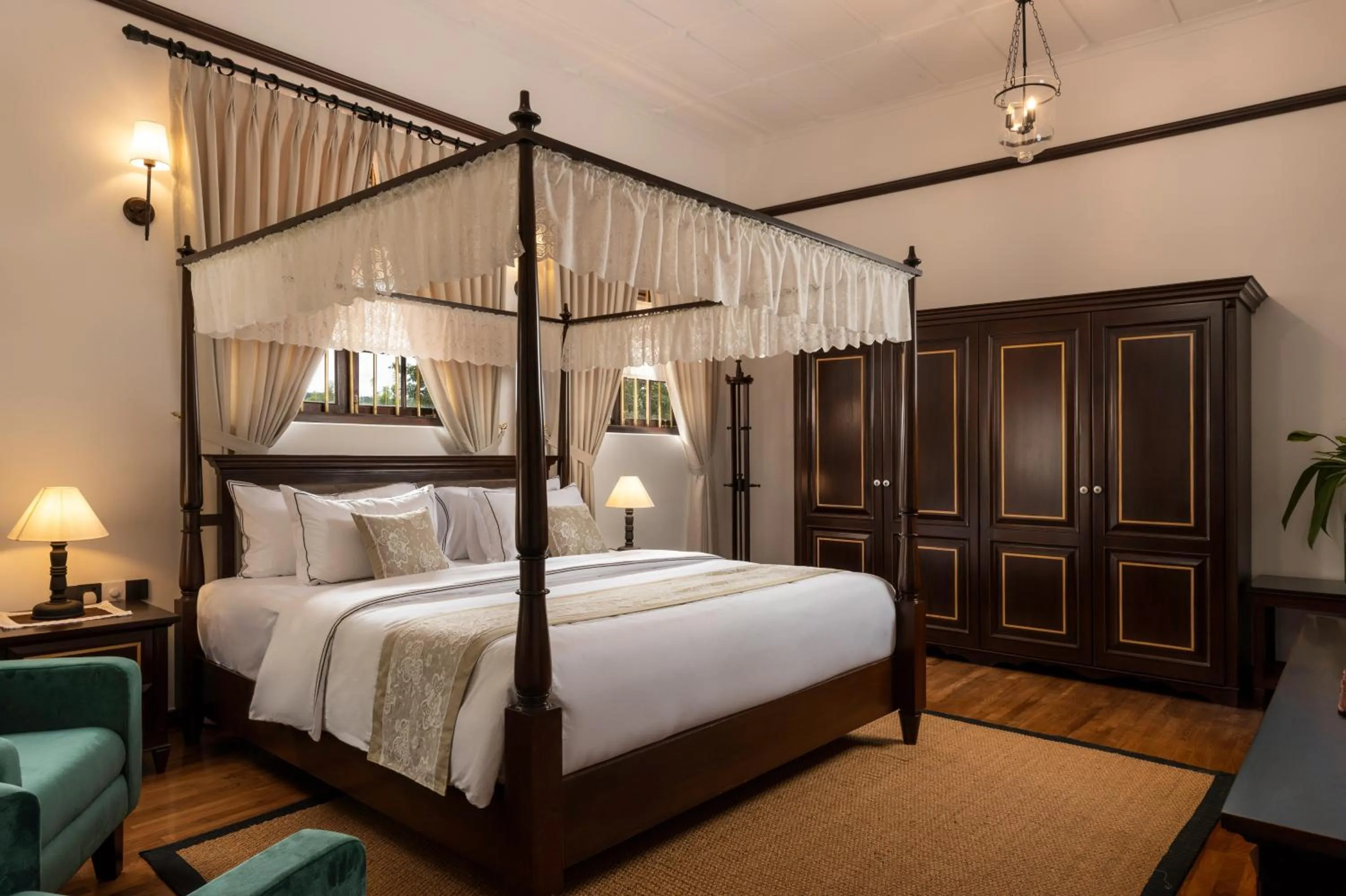 Bed in The Grand Walawwa