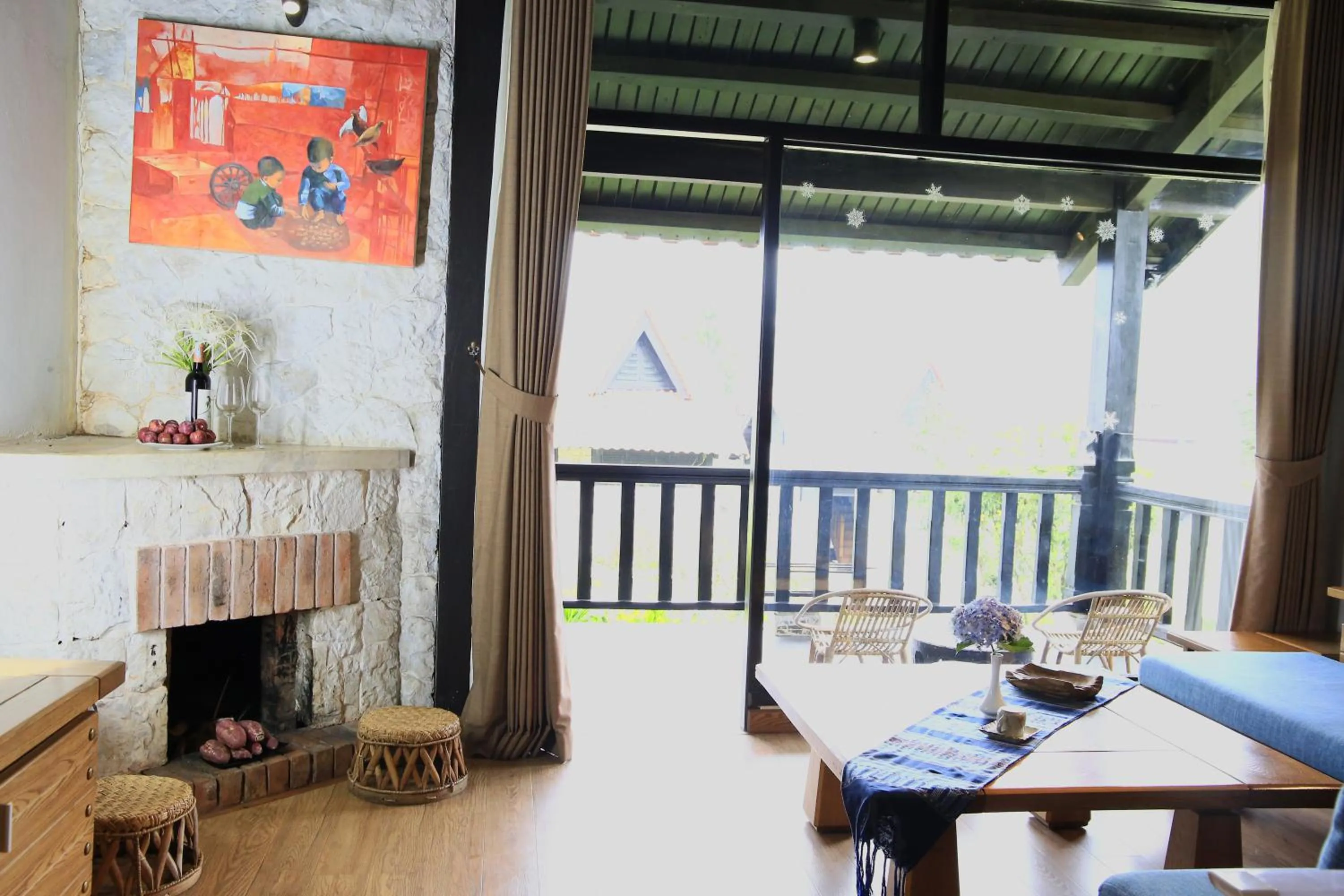 View (from property/room) in Heaven House Sapa