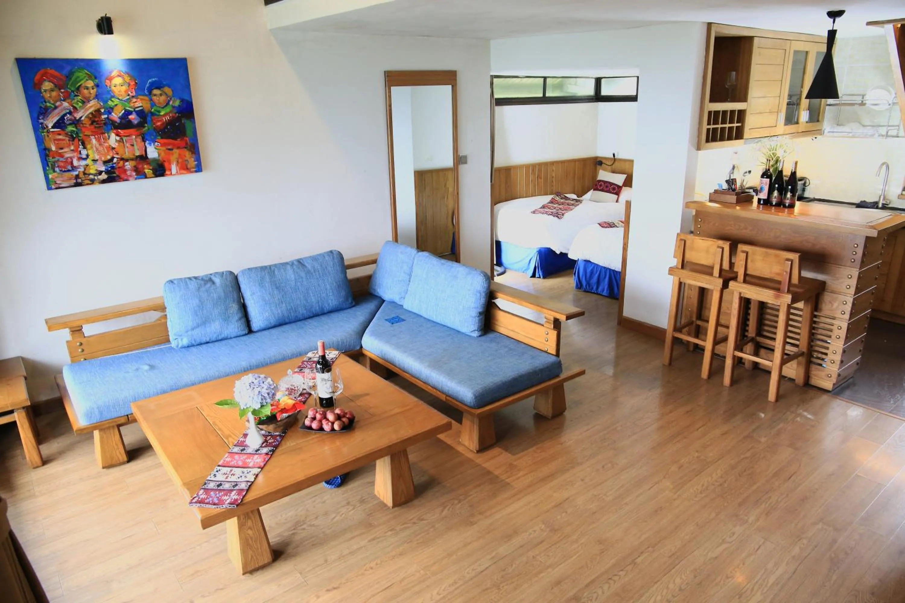 Kitchen or kitchenette in Heaven House Sapa