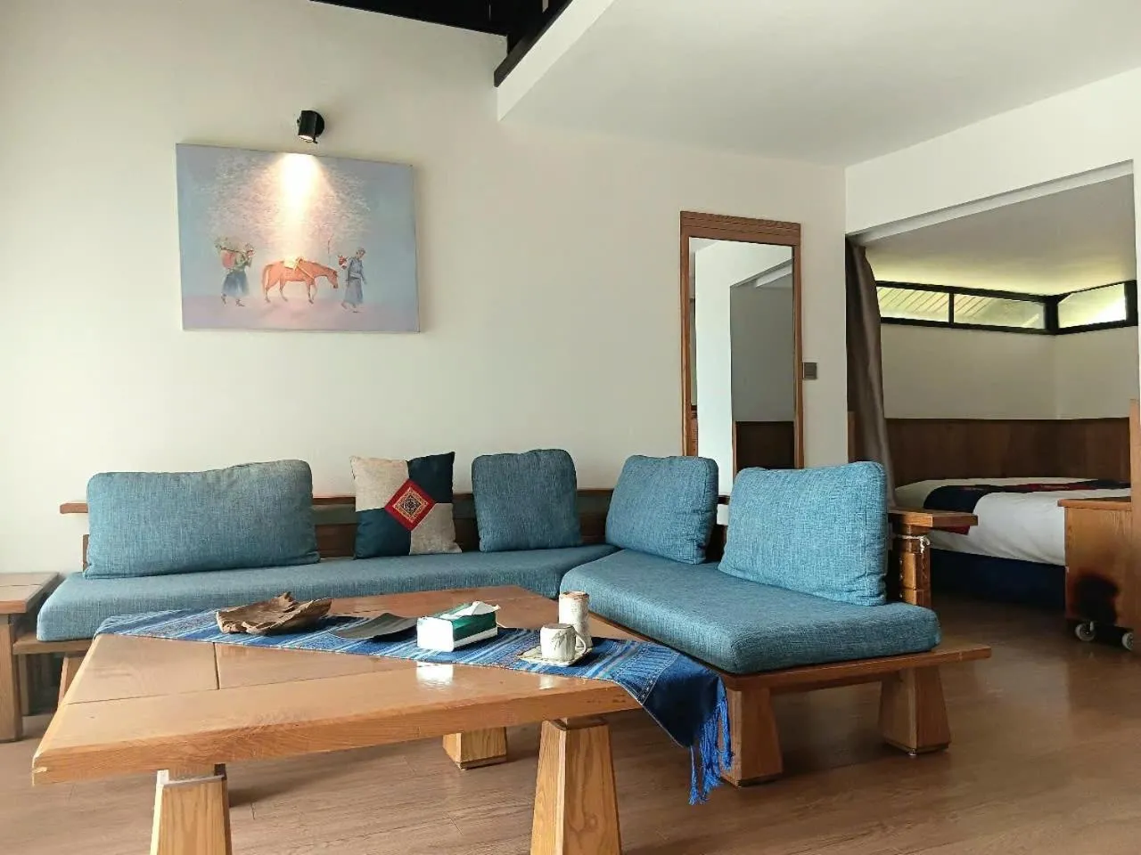 Living room in Heaven House Sapa
