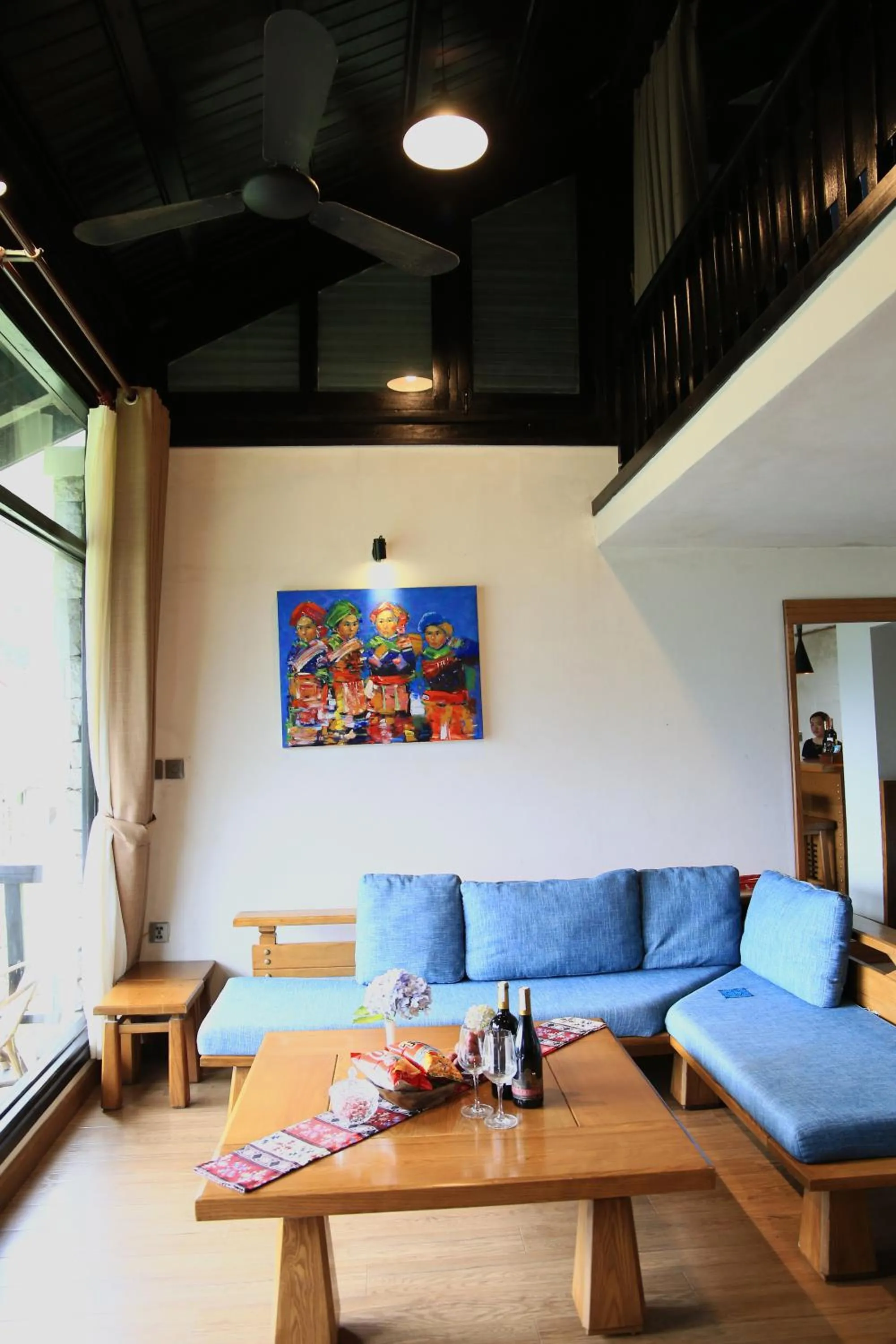 Living room in Heaven House Sapa