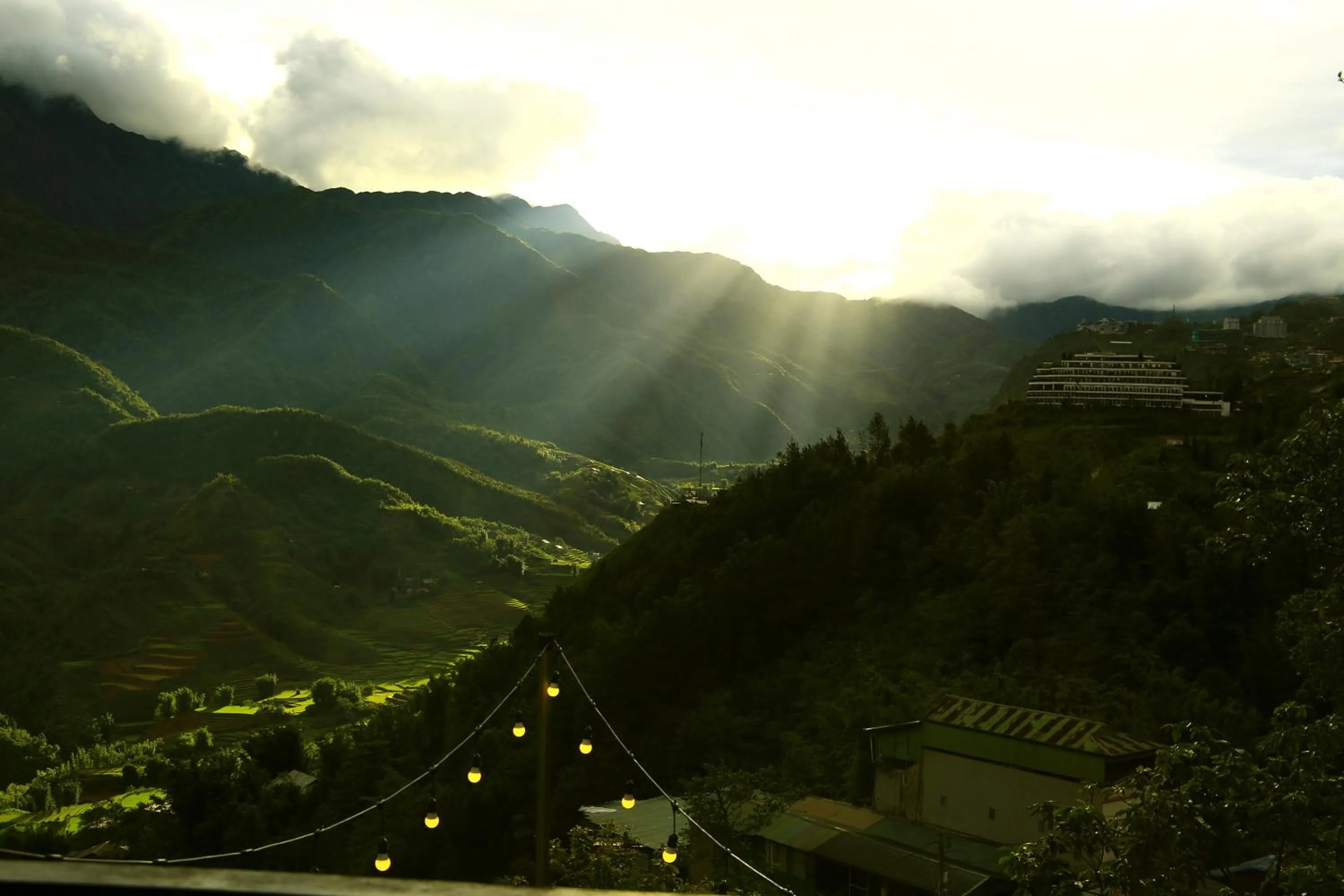 Natural landscape in Heaven House Sapa