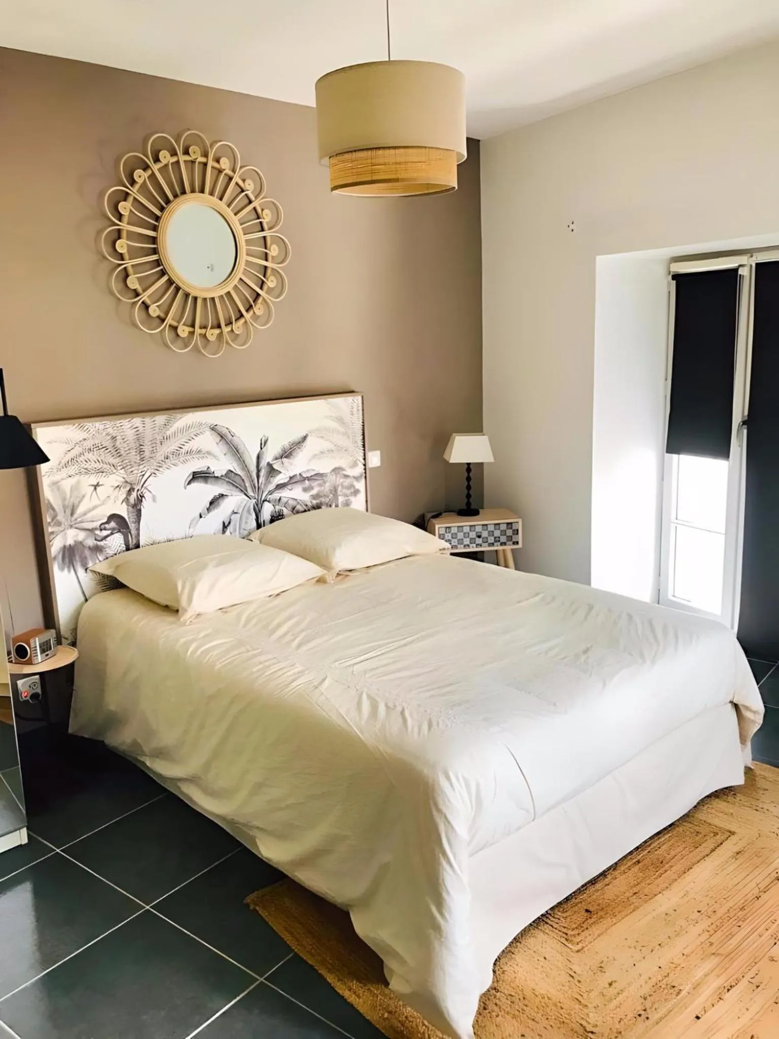 Photo of the whole room, Bed in Grand T2 Neuf de Standing Centre Ville Jonzac
