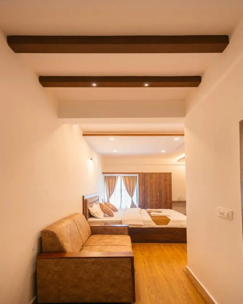 Bed in Uptown Suites