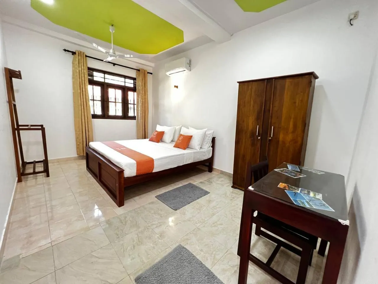 Bed in Urban Galle Villa