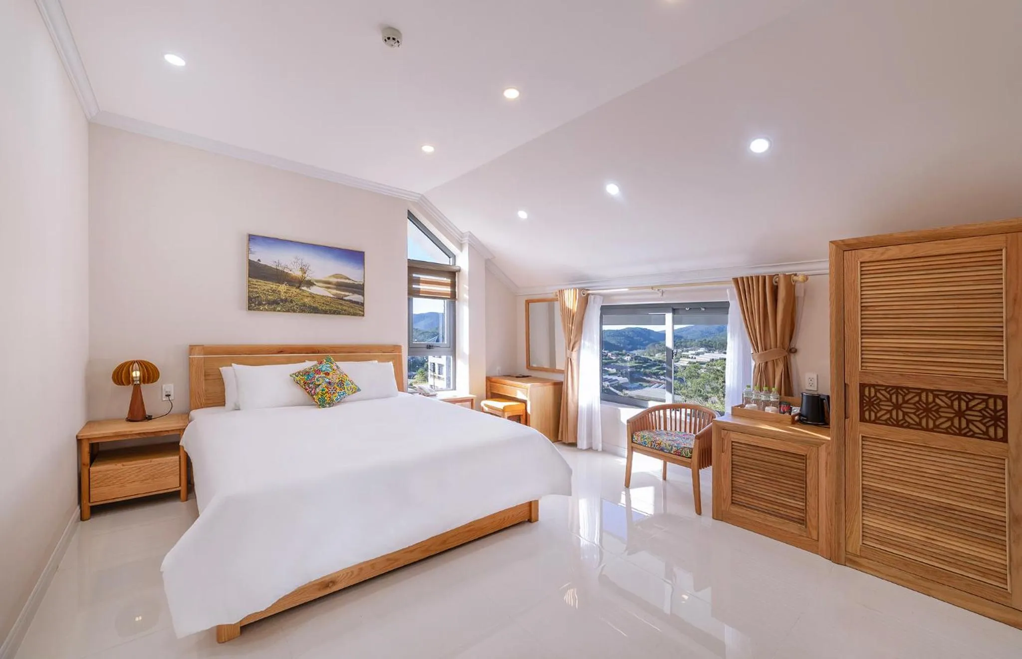 Bedroom, Bed in Cerasoi Boutique Villa Dalat