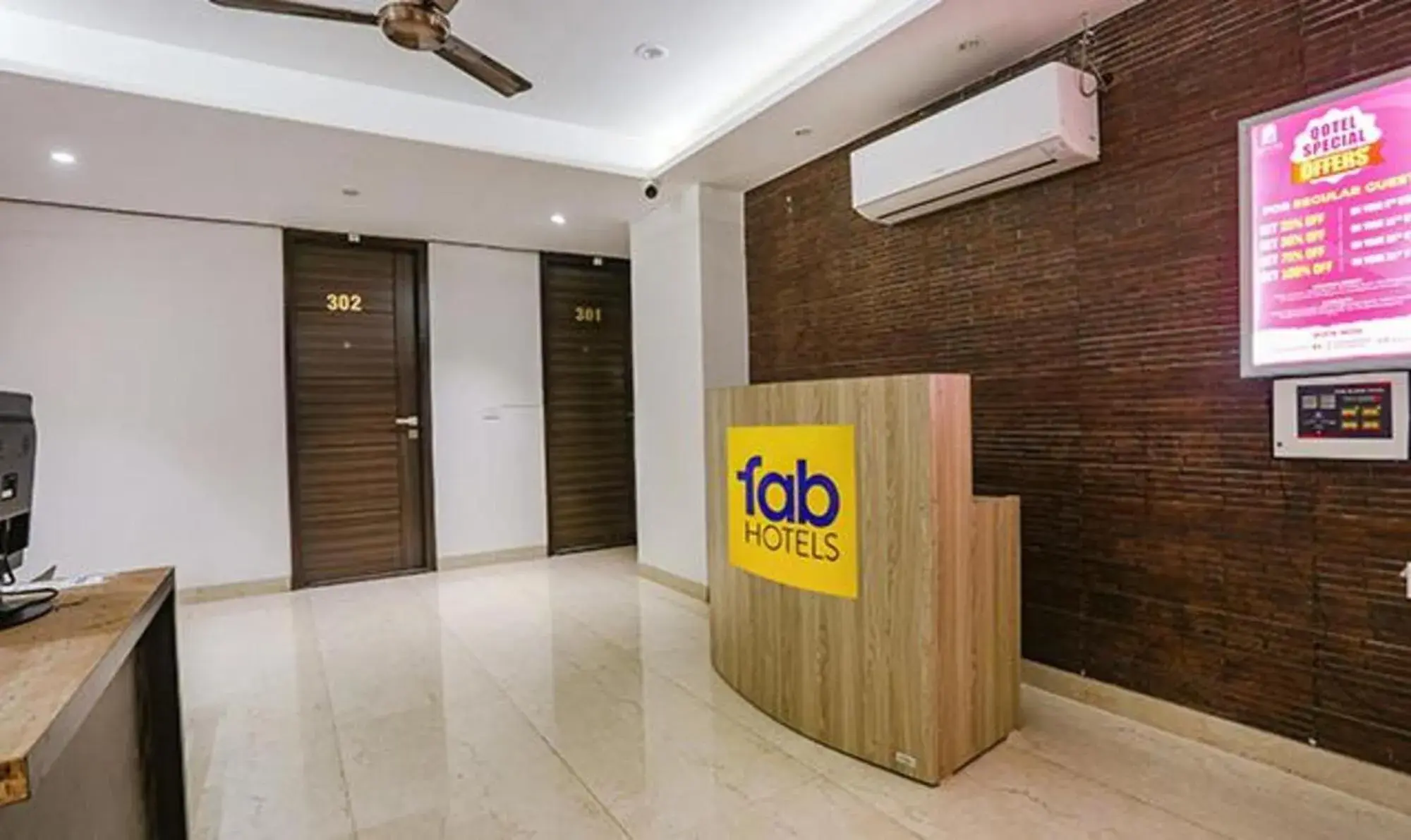 Lobby or reception in FabExpress RG Stay Lobby or reception in FabExpress RG Stay