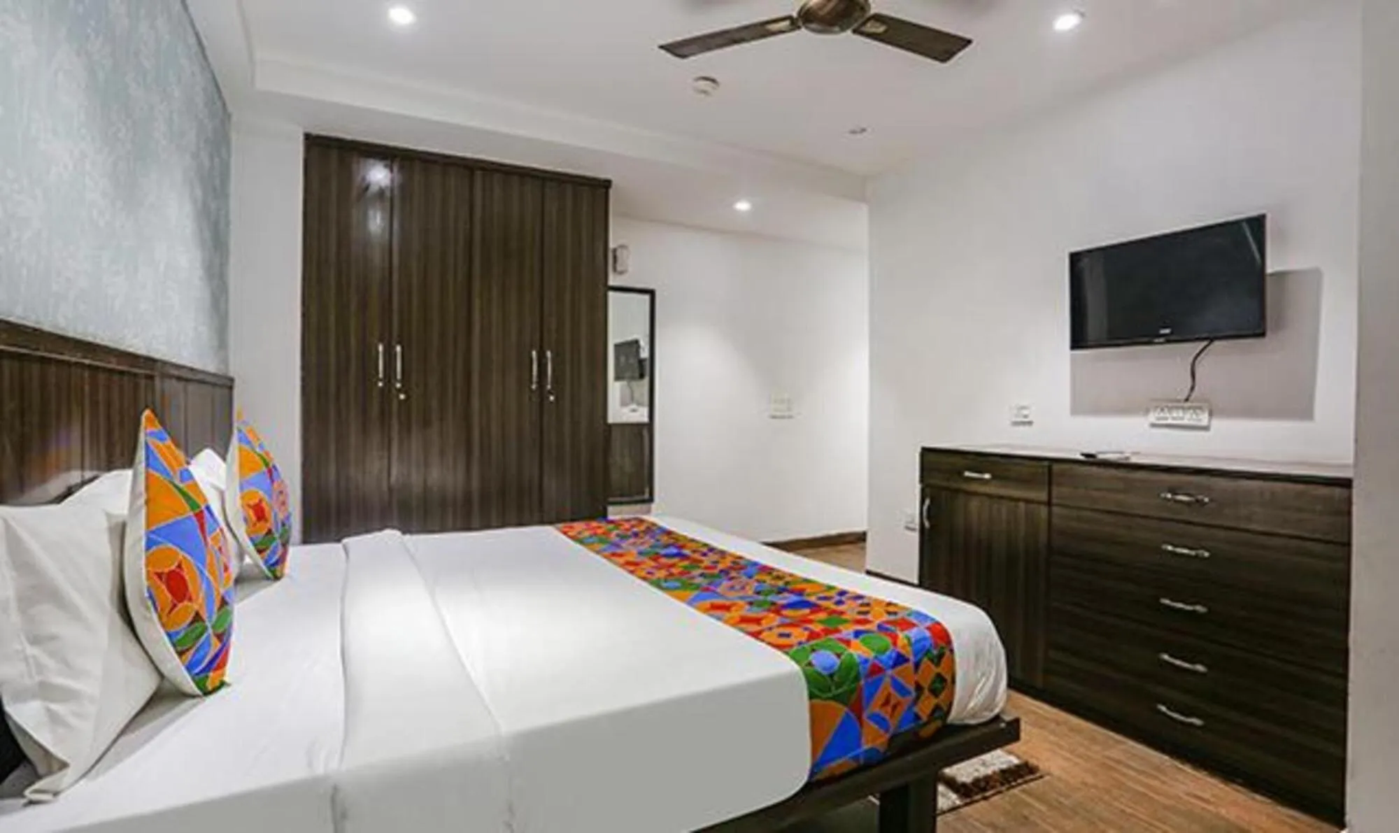 Bed in FabExpress RG Stay