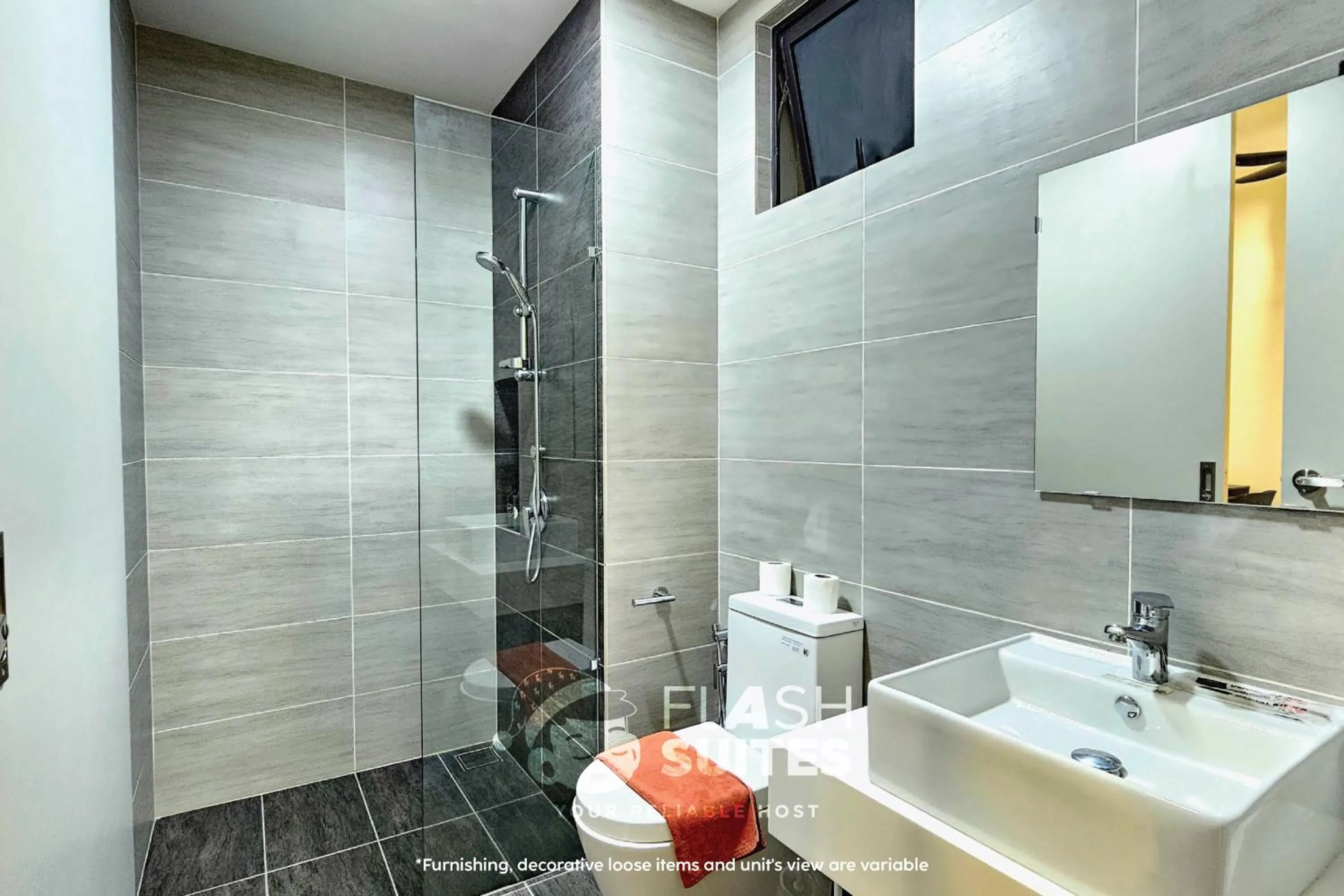 Bathroom in Trion Premium Suites @ KL