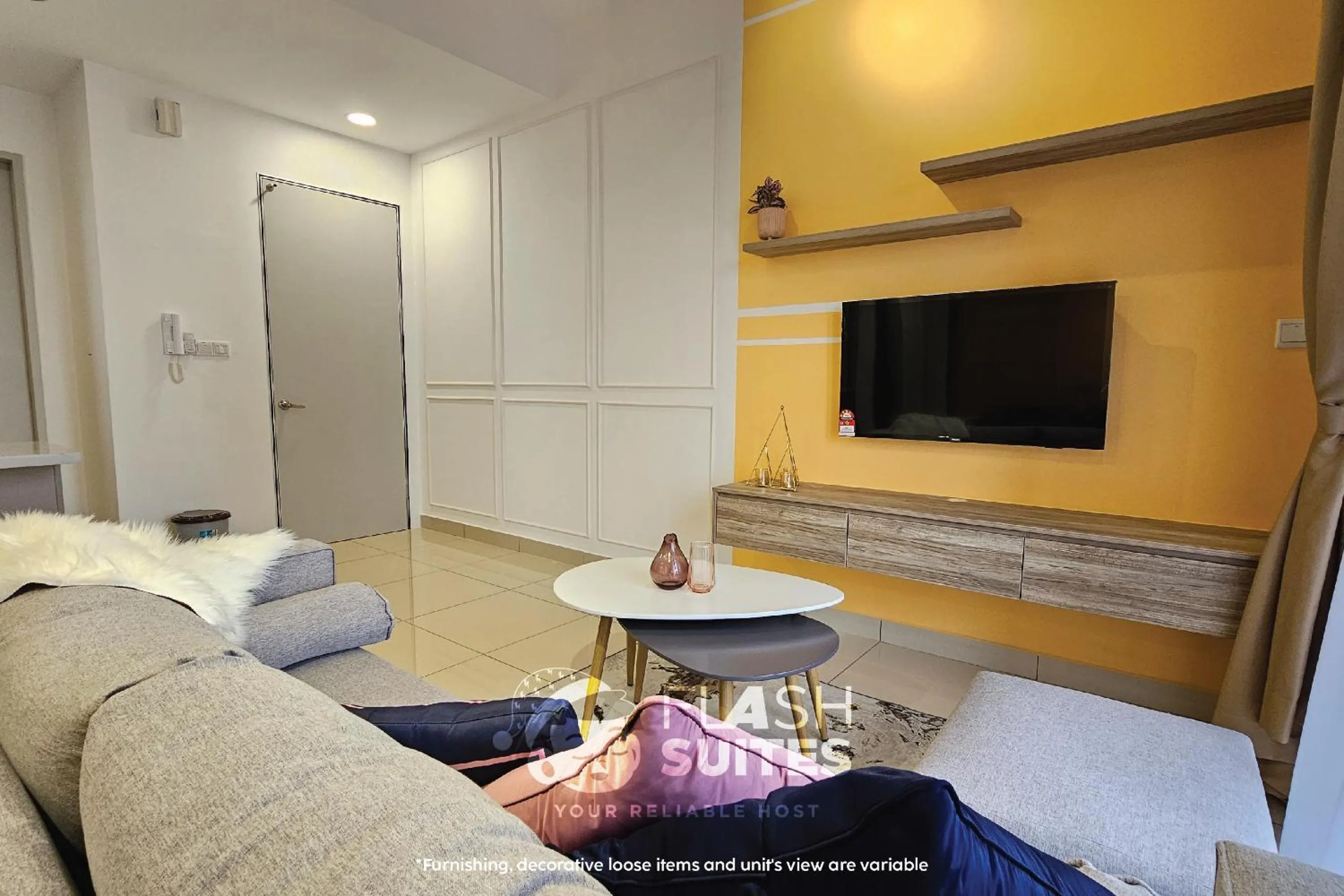 Living room in Trion Premium Suites @ KL