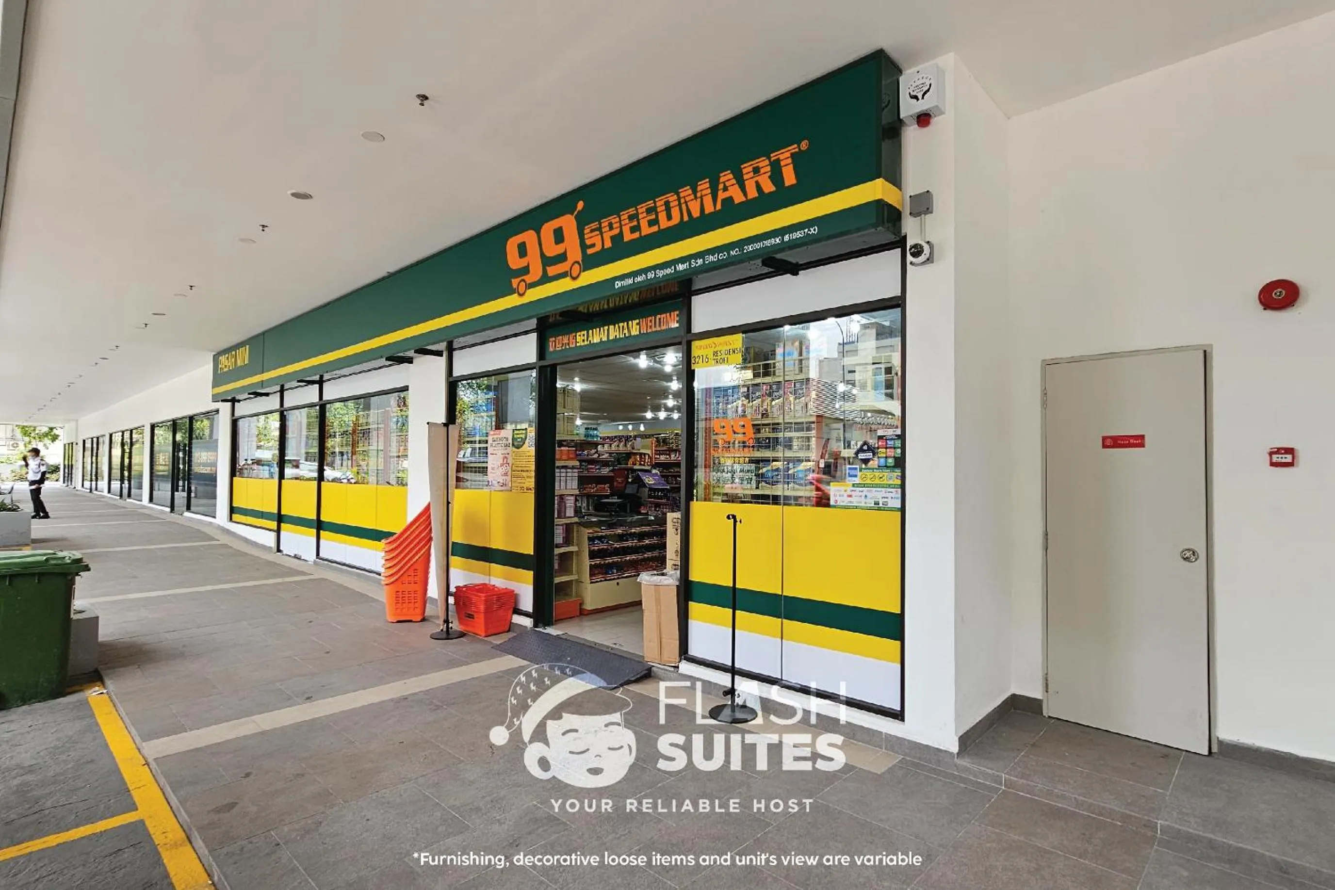 Shopping Area in Trion Premium Suites @ KL