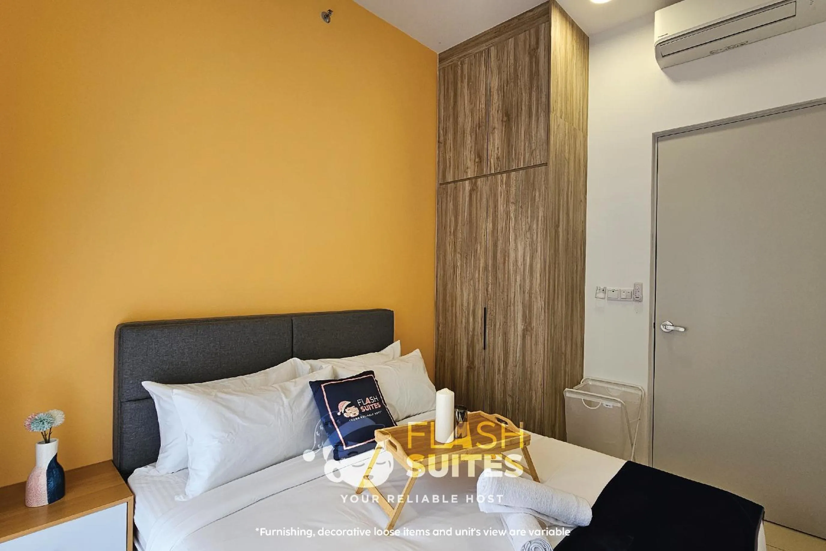 Bedroom, Bed in Trion Premium Suites @ KL