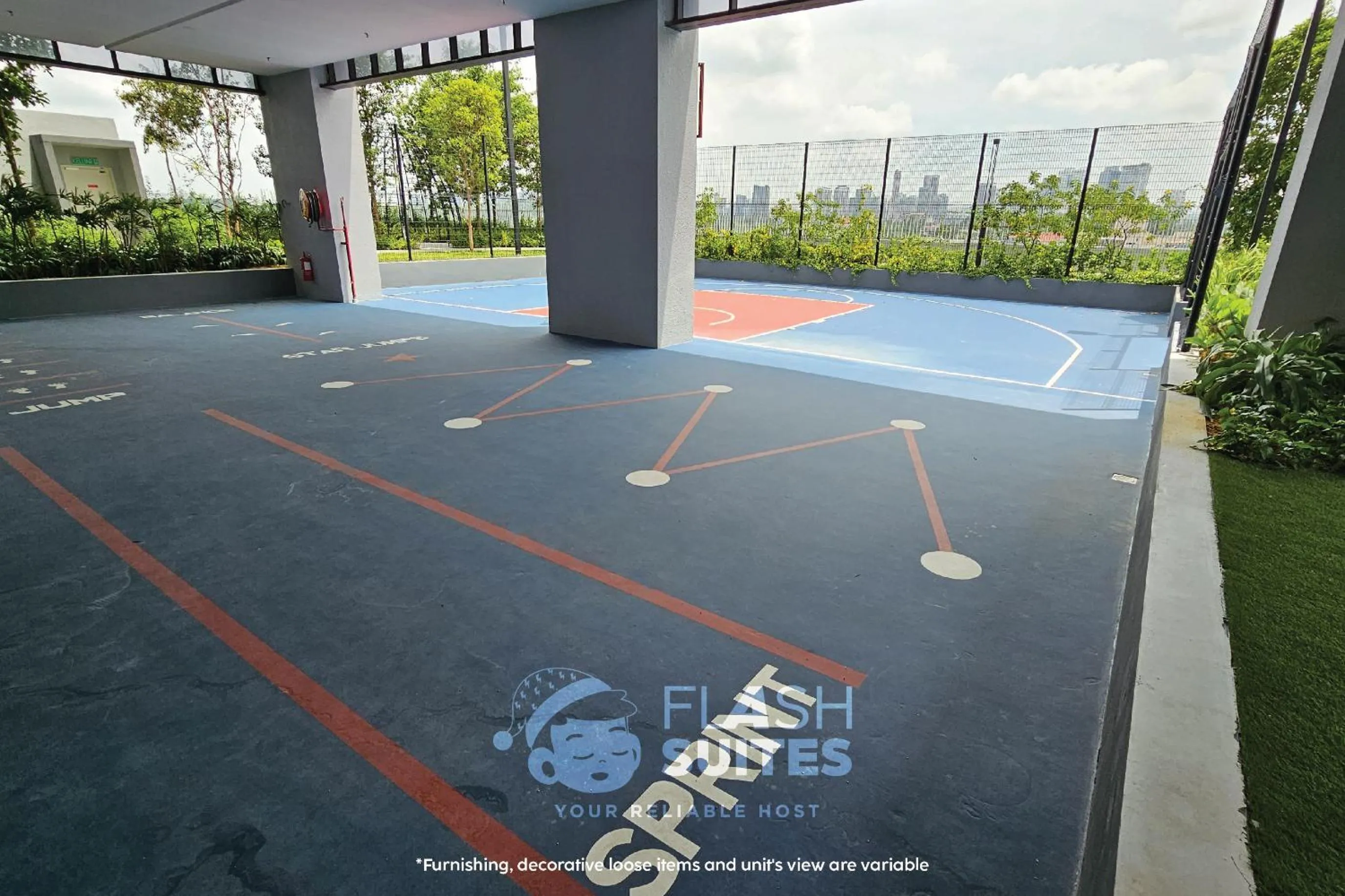 Area and facilities in Trion Premium Suites @ KL