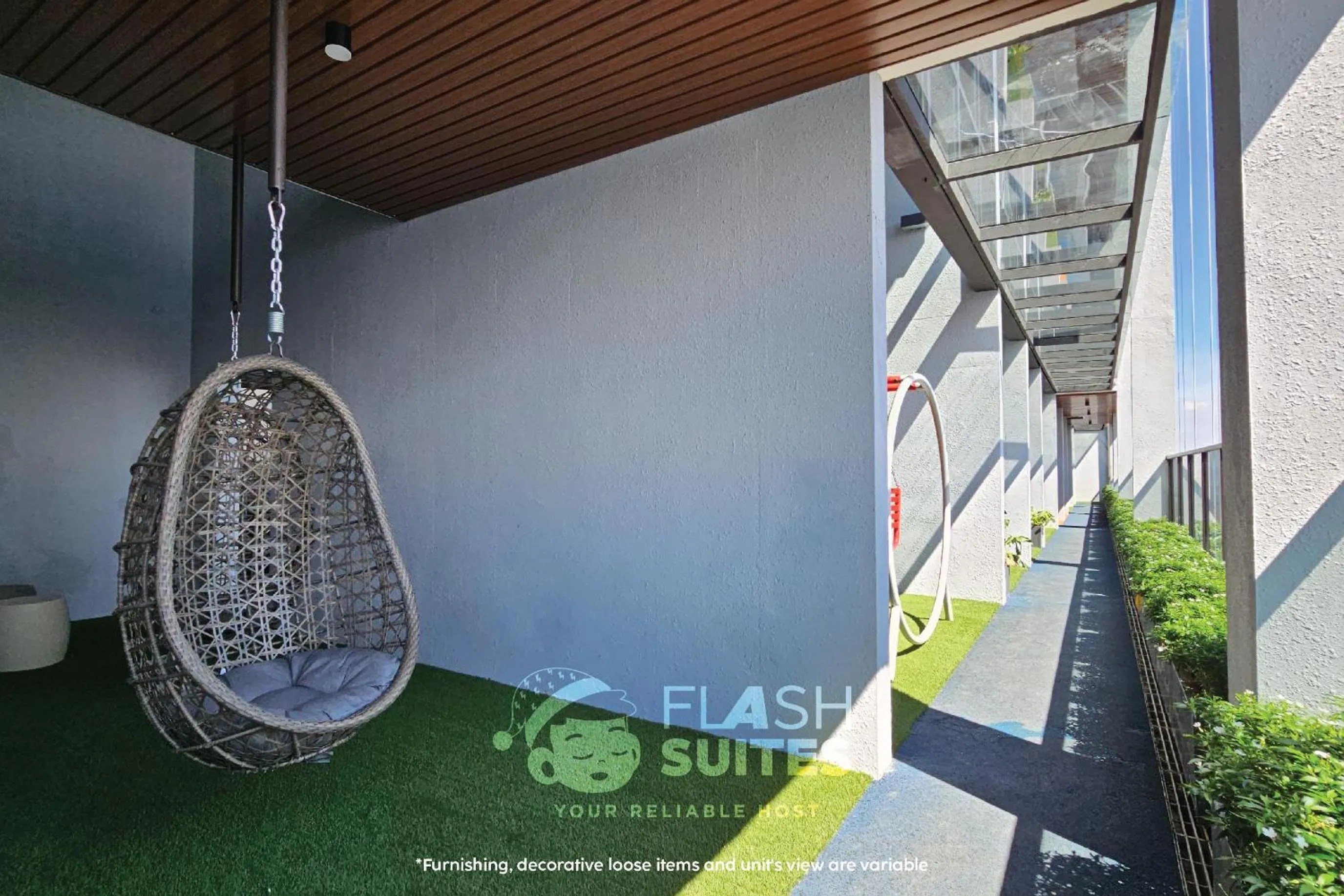 Patio in Trion Premium Suites @ KL