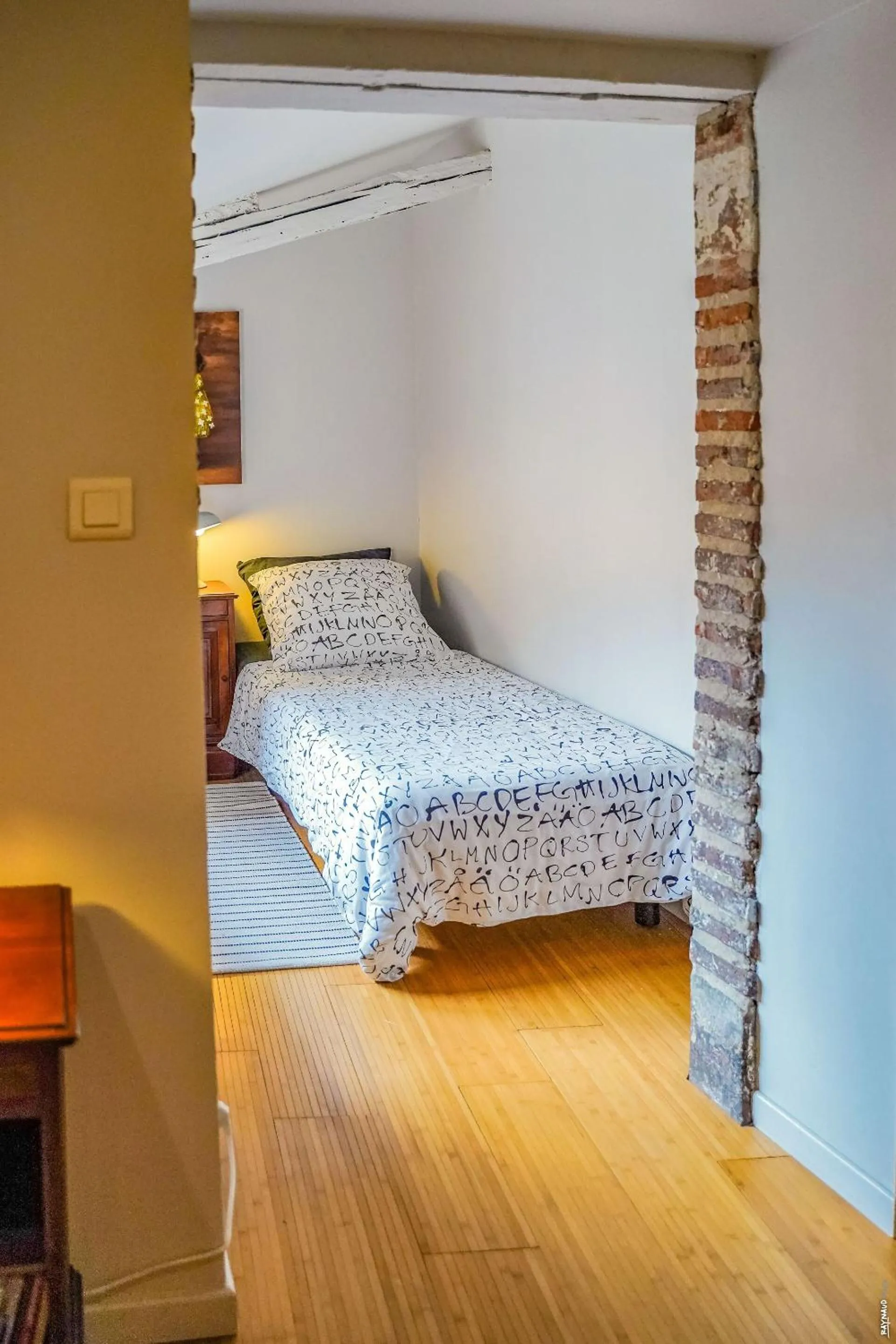 Bedroom, Bed in Appartement - Alcôve et chocolat - Albi