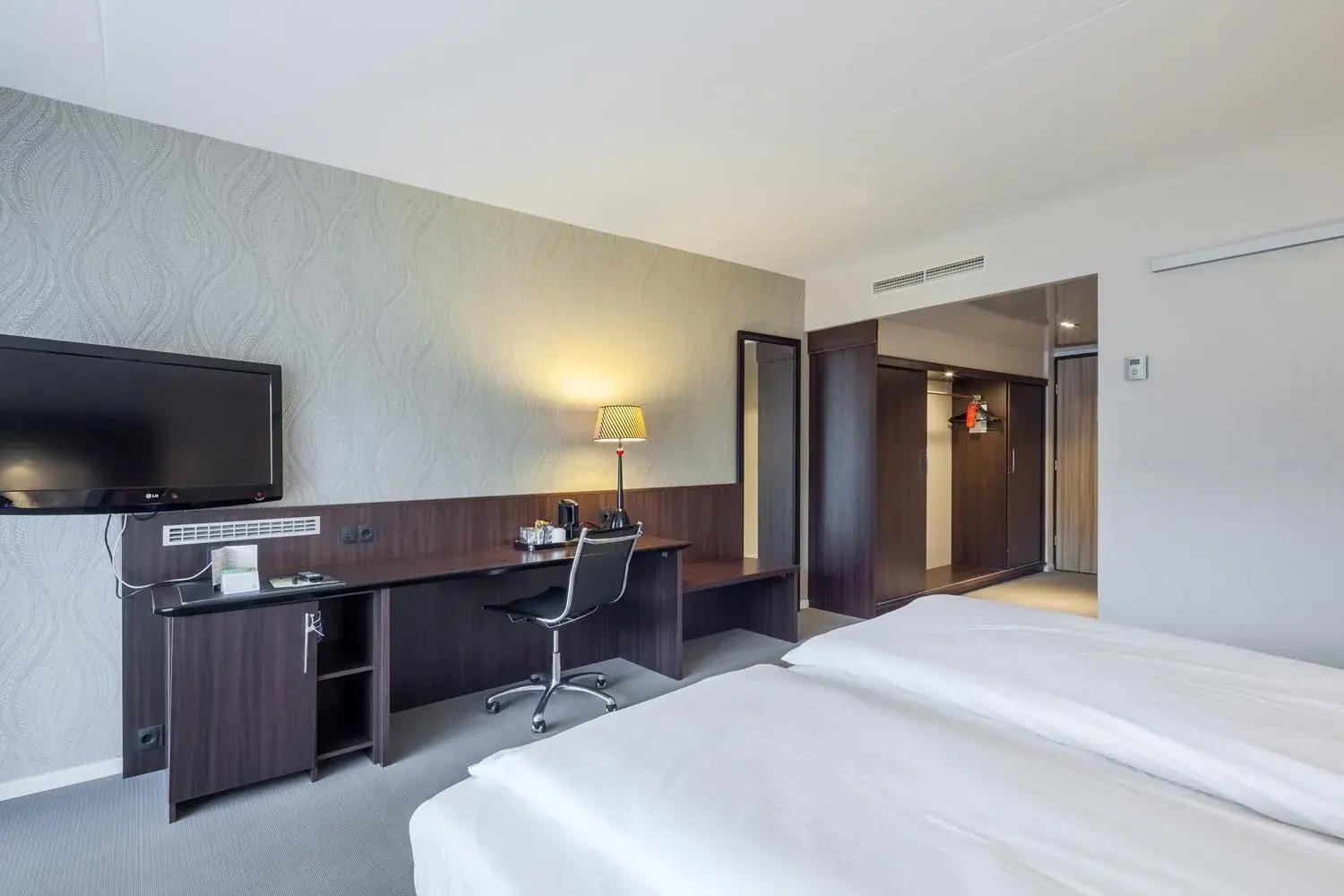 Bed in Van der Valk Hotel Assen Bed in Van der Valk Hotel Assen