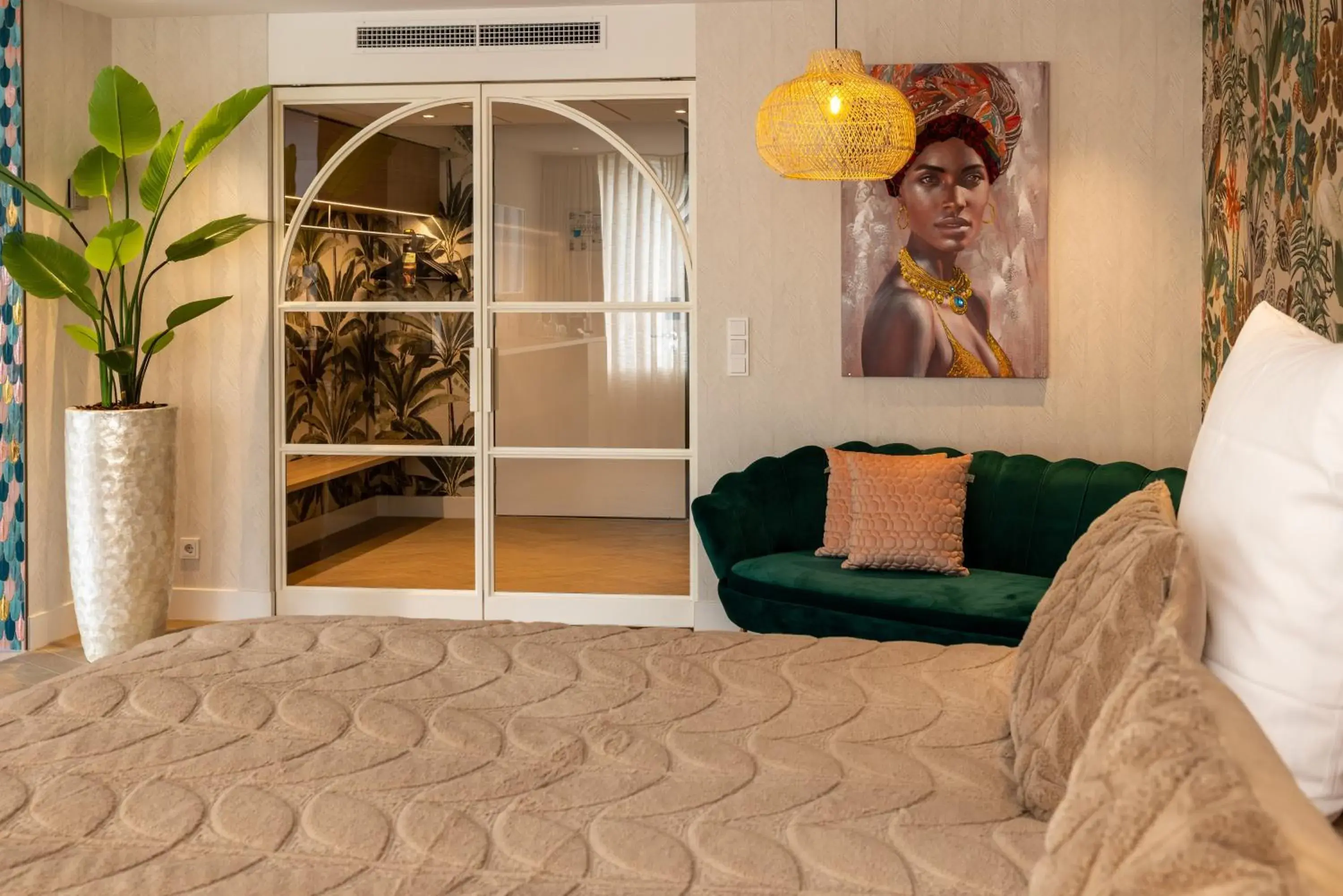 Bed in Van der Valk Hotel Assen Bed in Van der Valk Hotel Assen