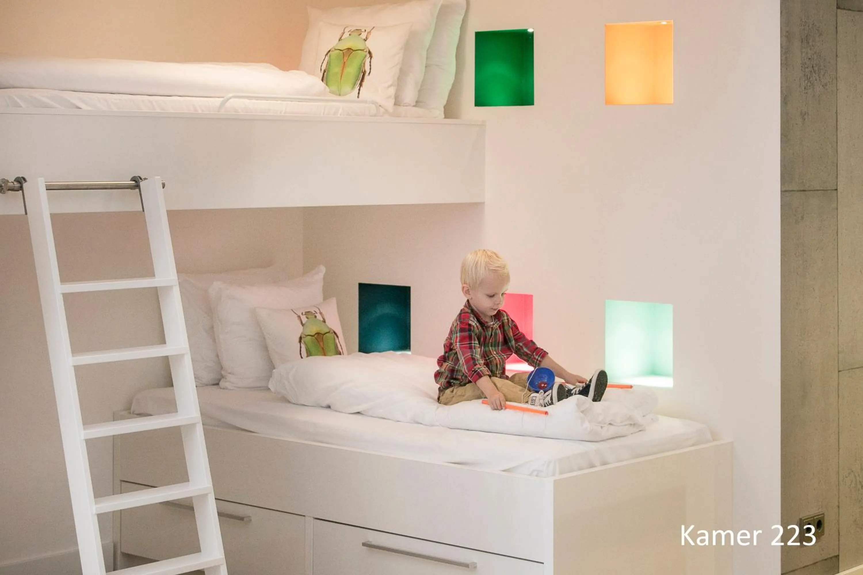 bunk bed in Van der Valk Hotel Assen