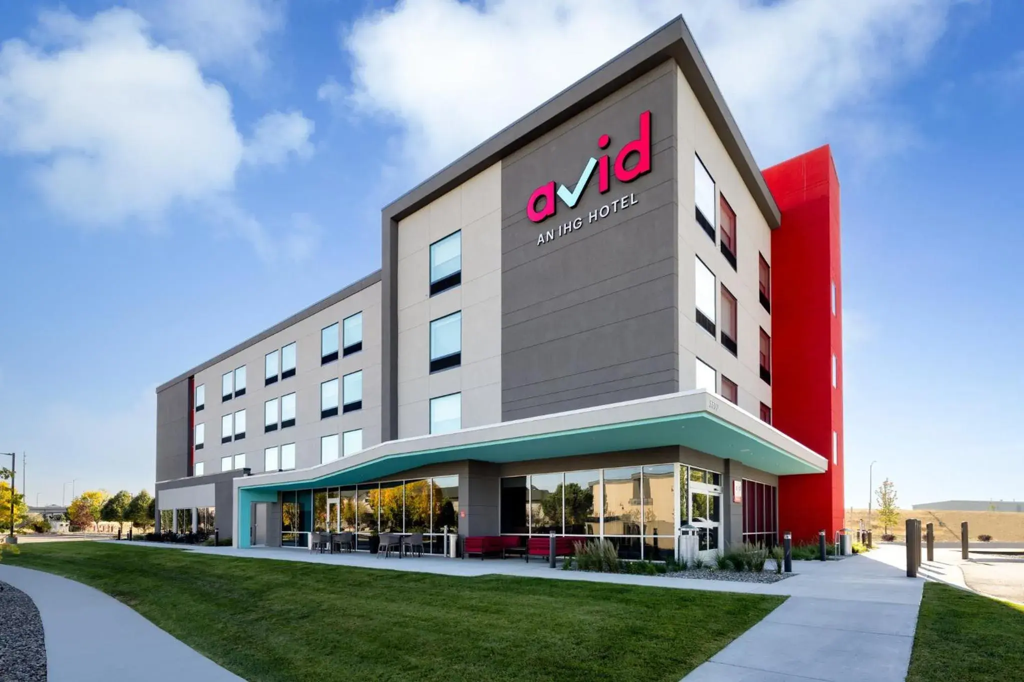 Property building in avid hotels Billings West by IHG Property building in avid hotels Billings West by IHG