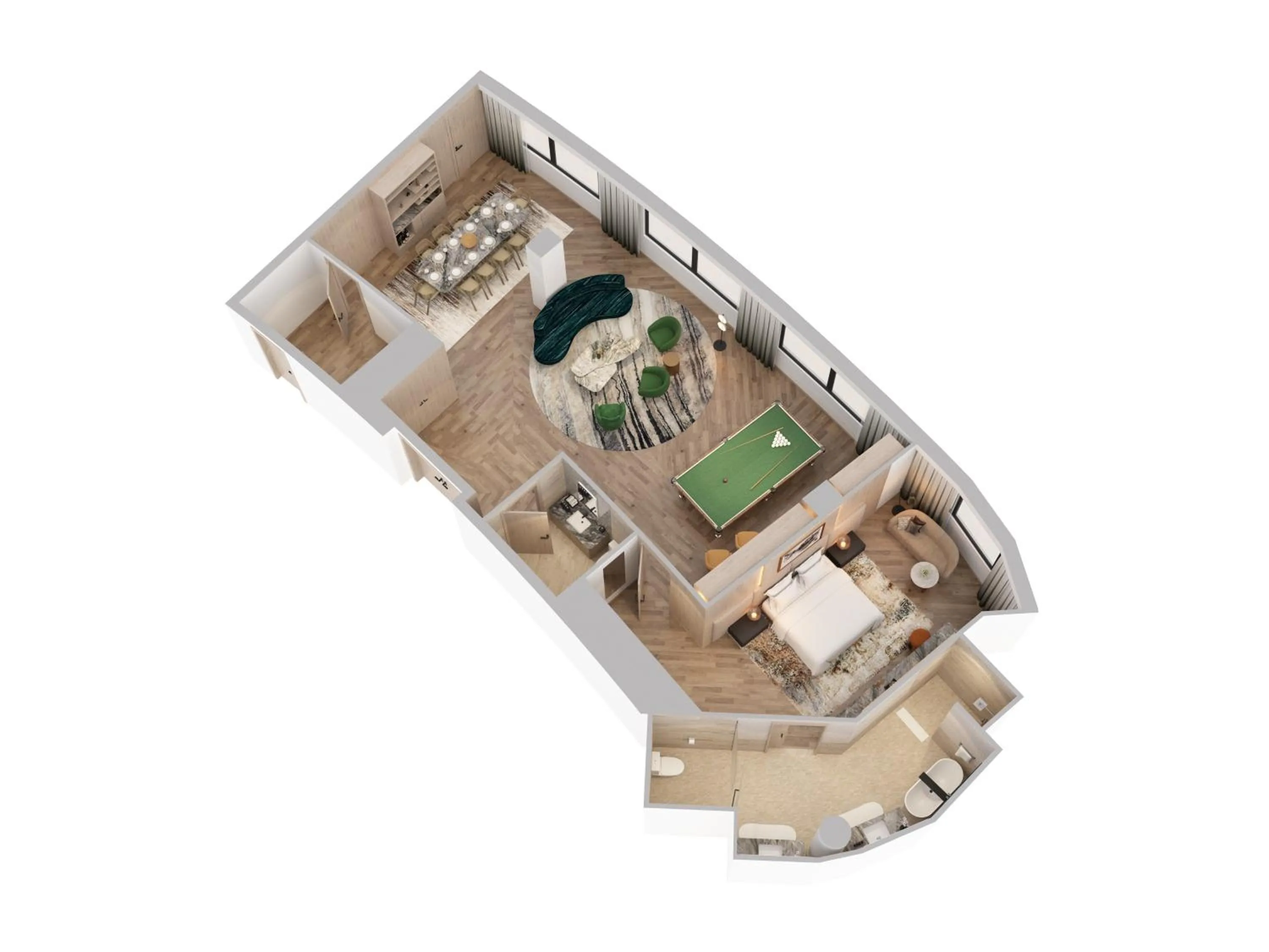 Photo of the whole room in InterContinental Seattle Bellevue, by IHG