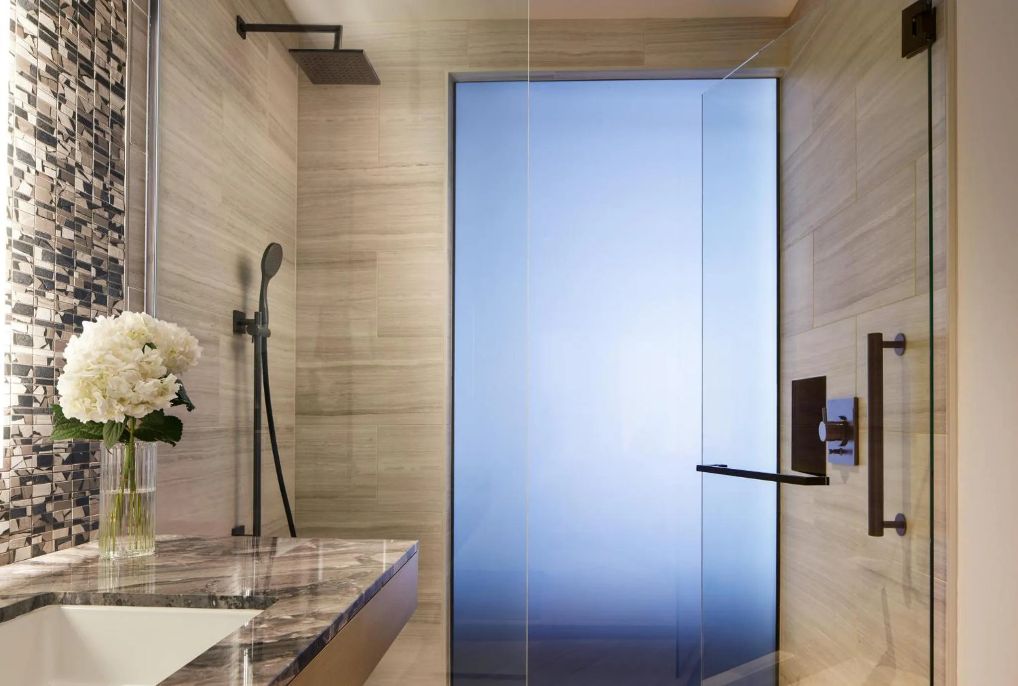 Bathroom in InterContinental Seattle Bellevue, by IHG