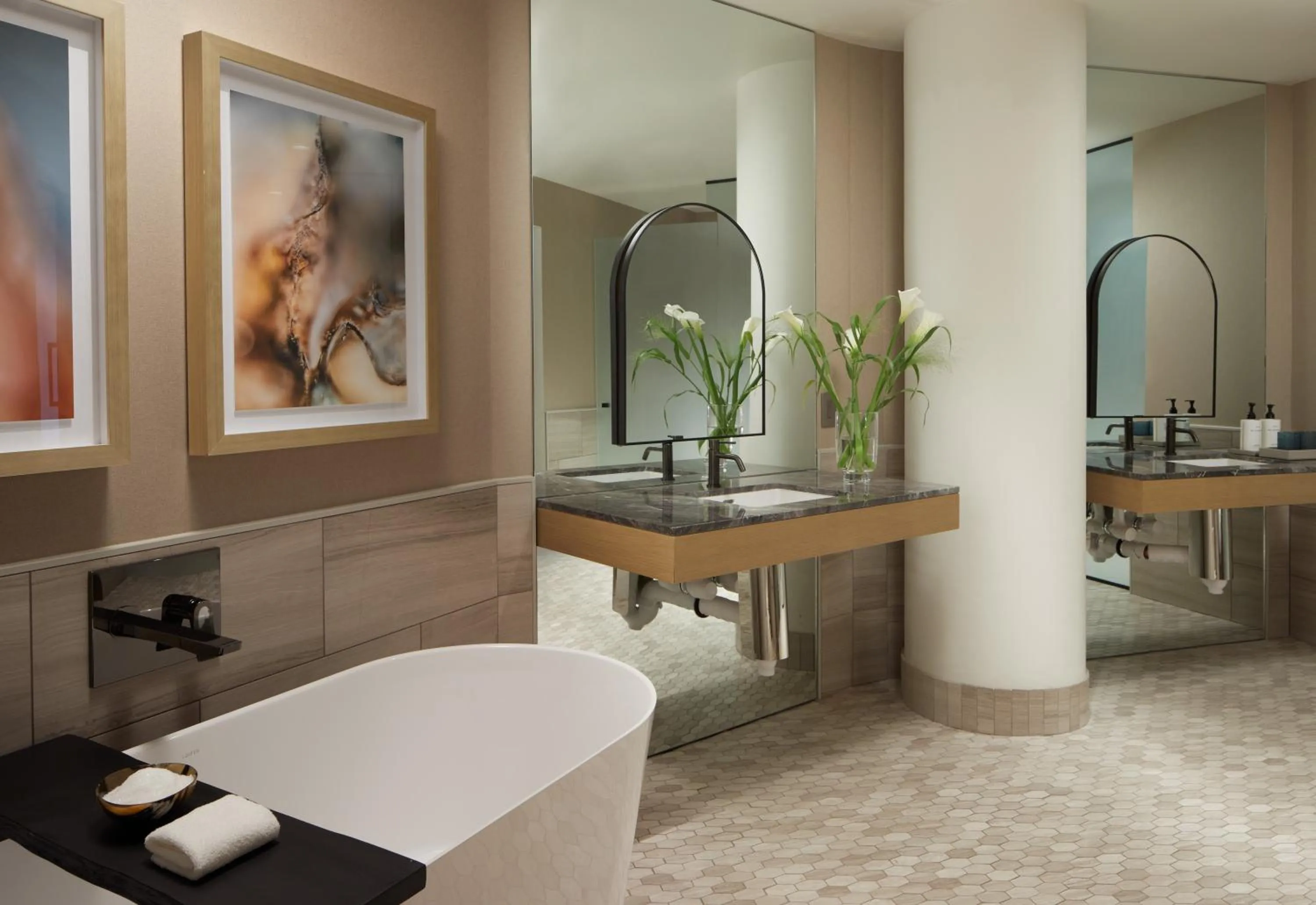 Bathroom in InterContinental Seattle Bellevue, by IHG