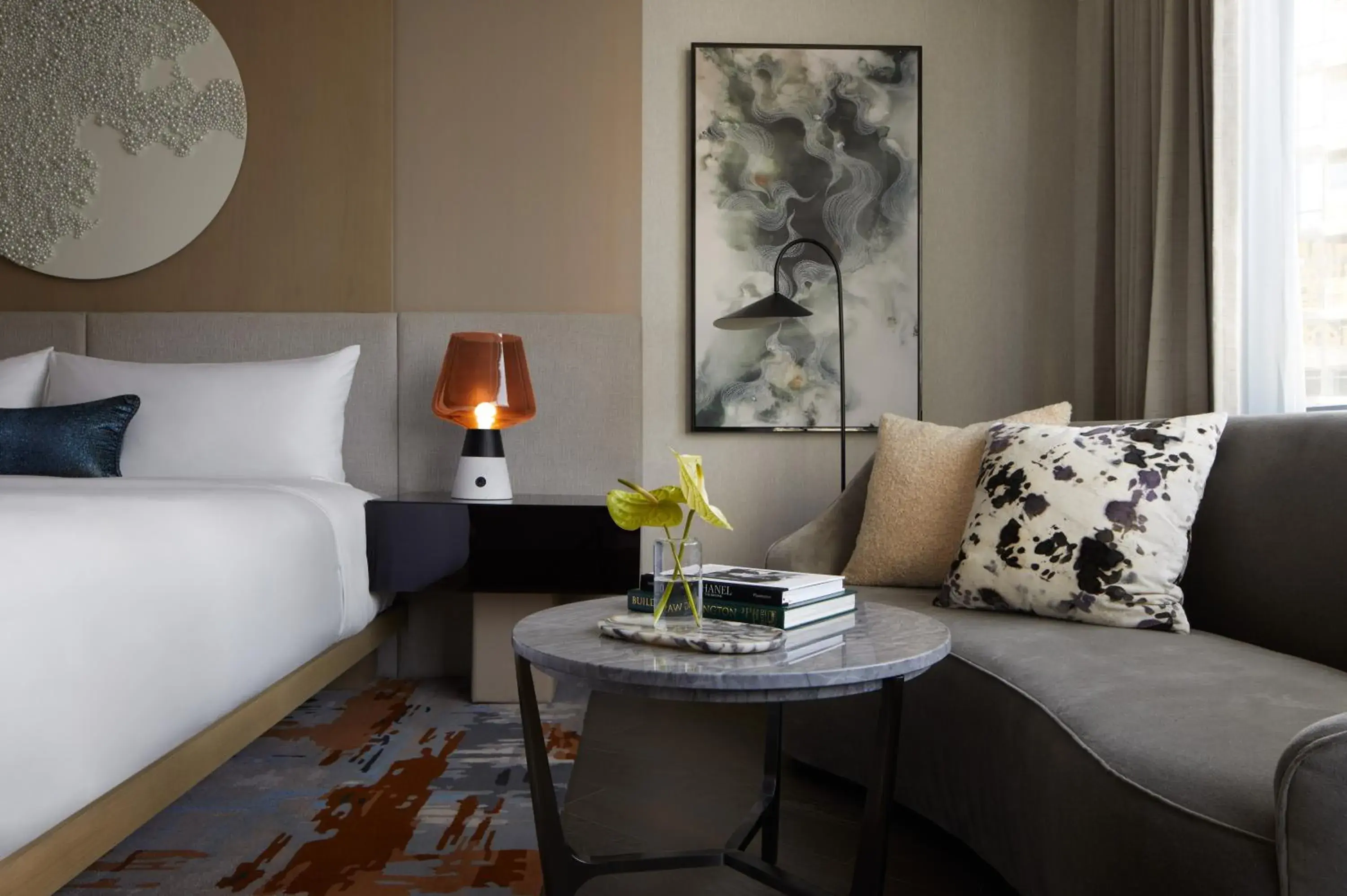 Bed in InterContinental Seattle Bellevue, by IHG Bed in InterContinental Seattle Bellevue, by IHG