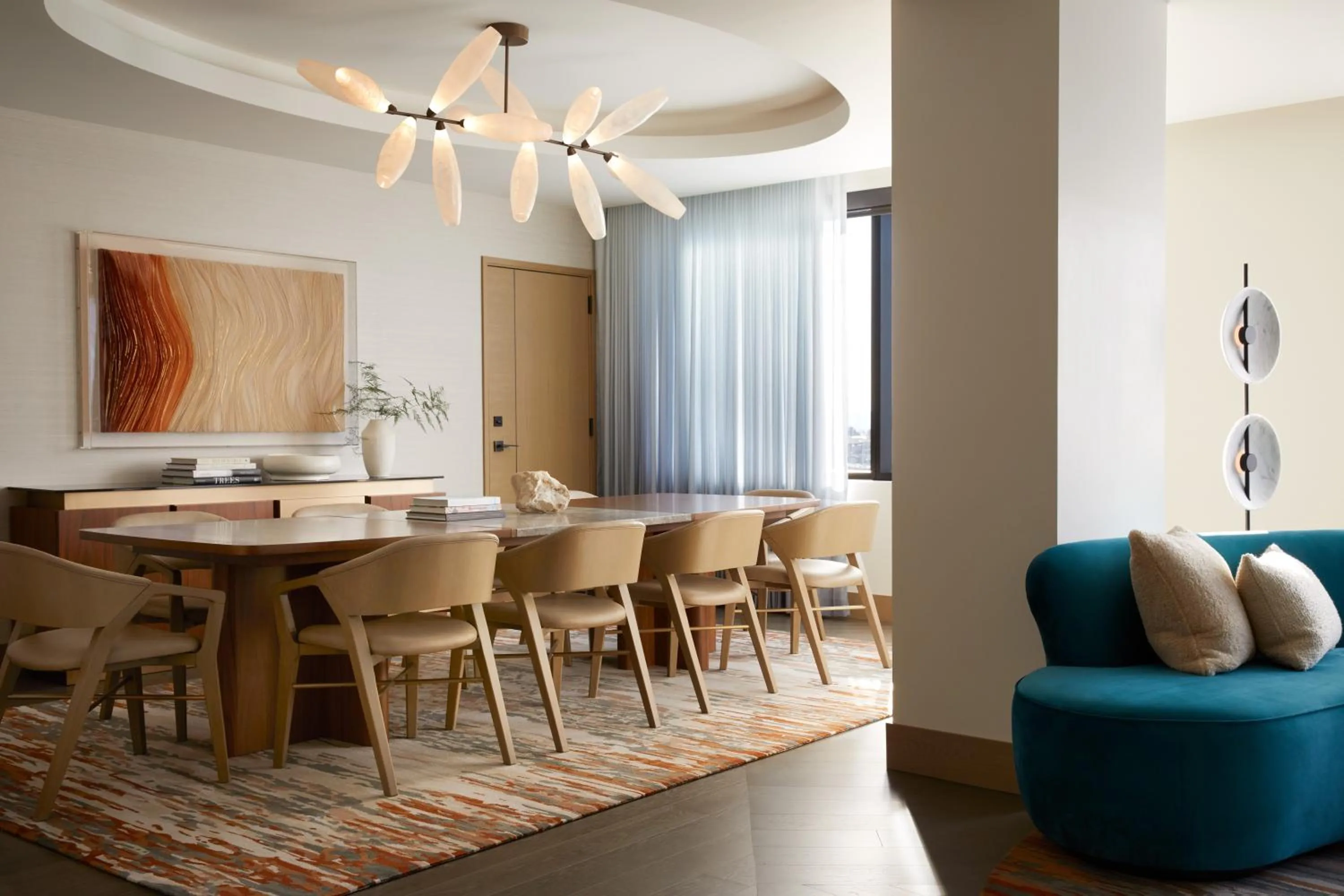 Seating area in InterContinental Seattle Bellevue, by IHG