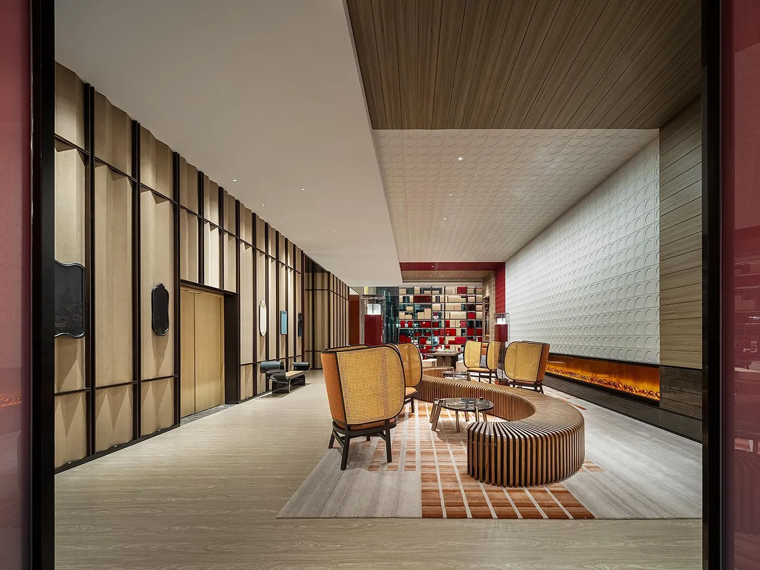Lobby or reception in Hotel Indigo Changsha Meixi Lake