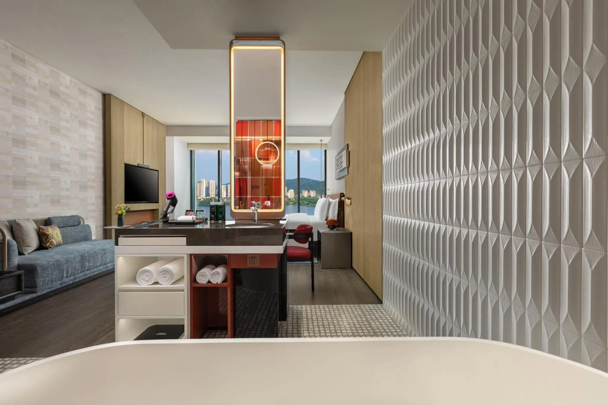 Photo of the whole room in Hotel Indigo Changsha Meixi Lake