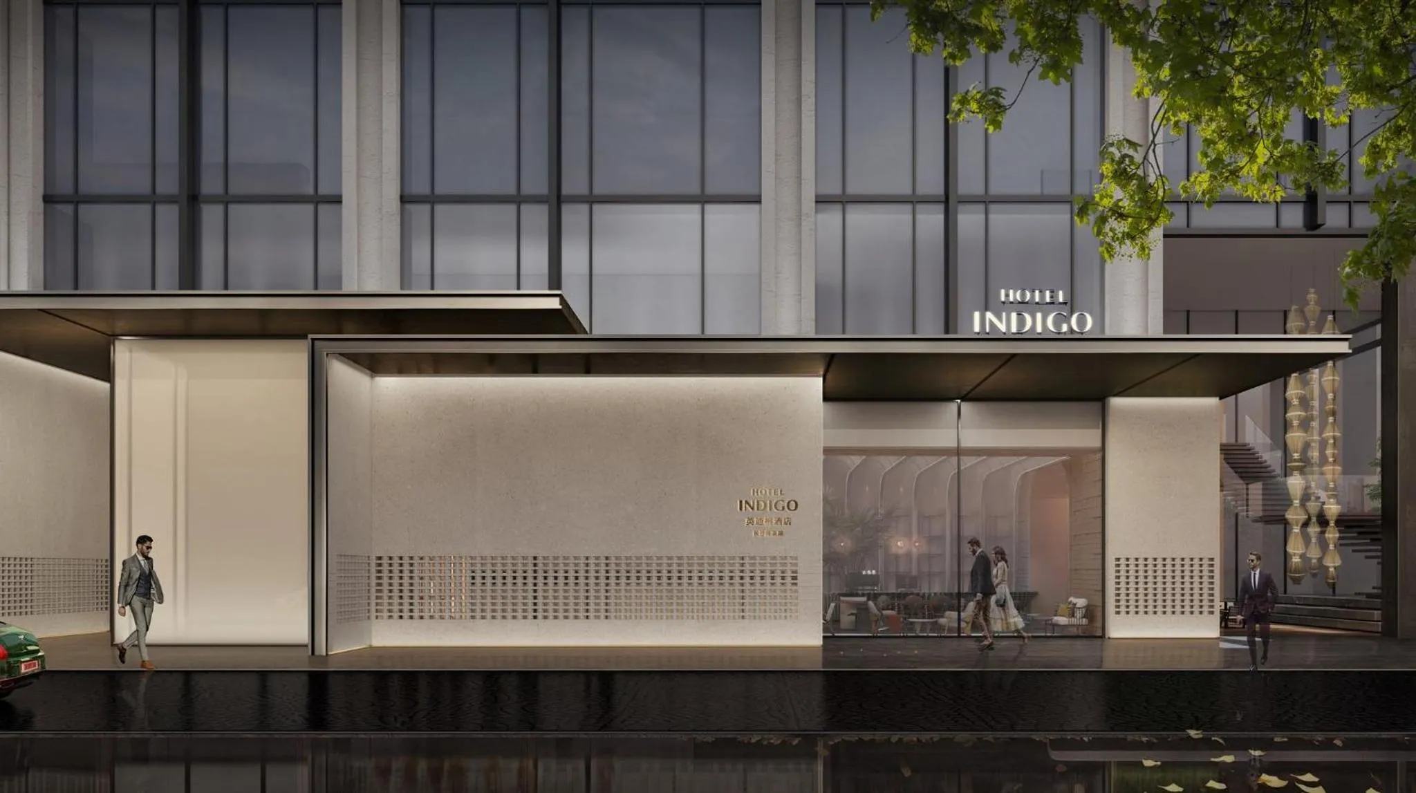 Property building in Hotel Indigo Changsha Meixi Lake