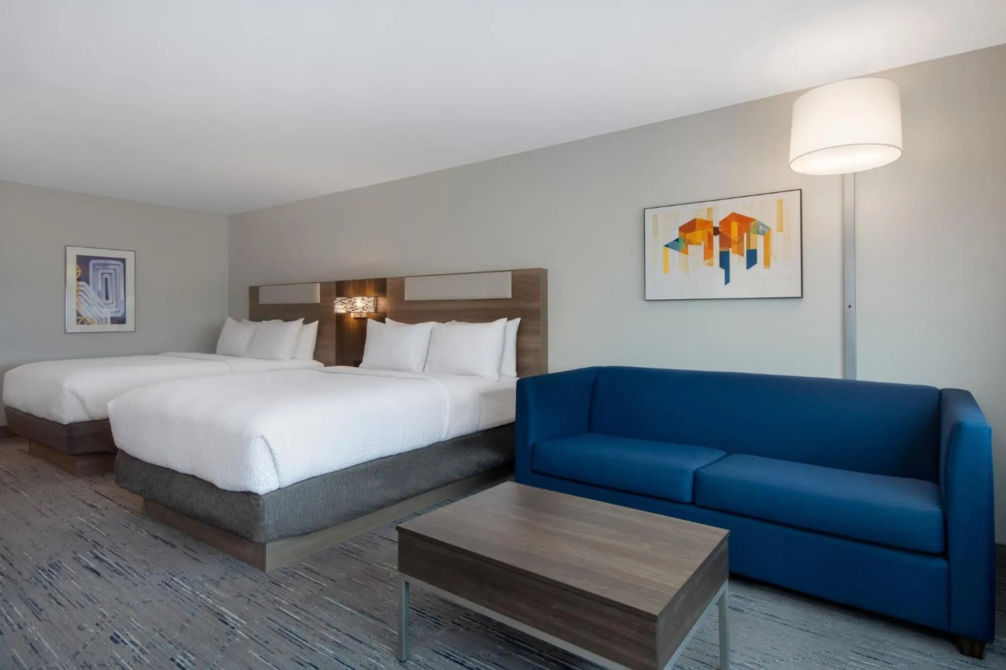 Photo of the whole room, Bed in Holiday Inn Express & Suites Oscoda by IHG