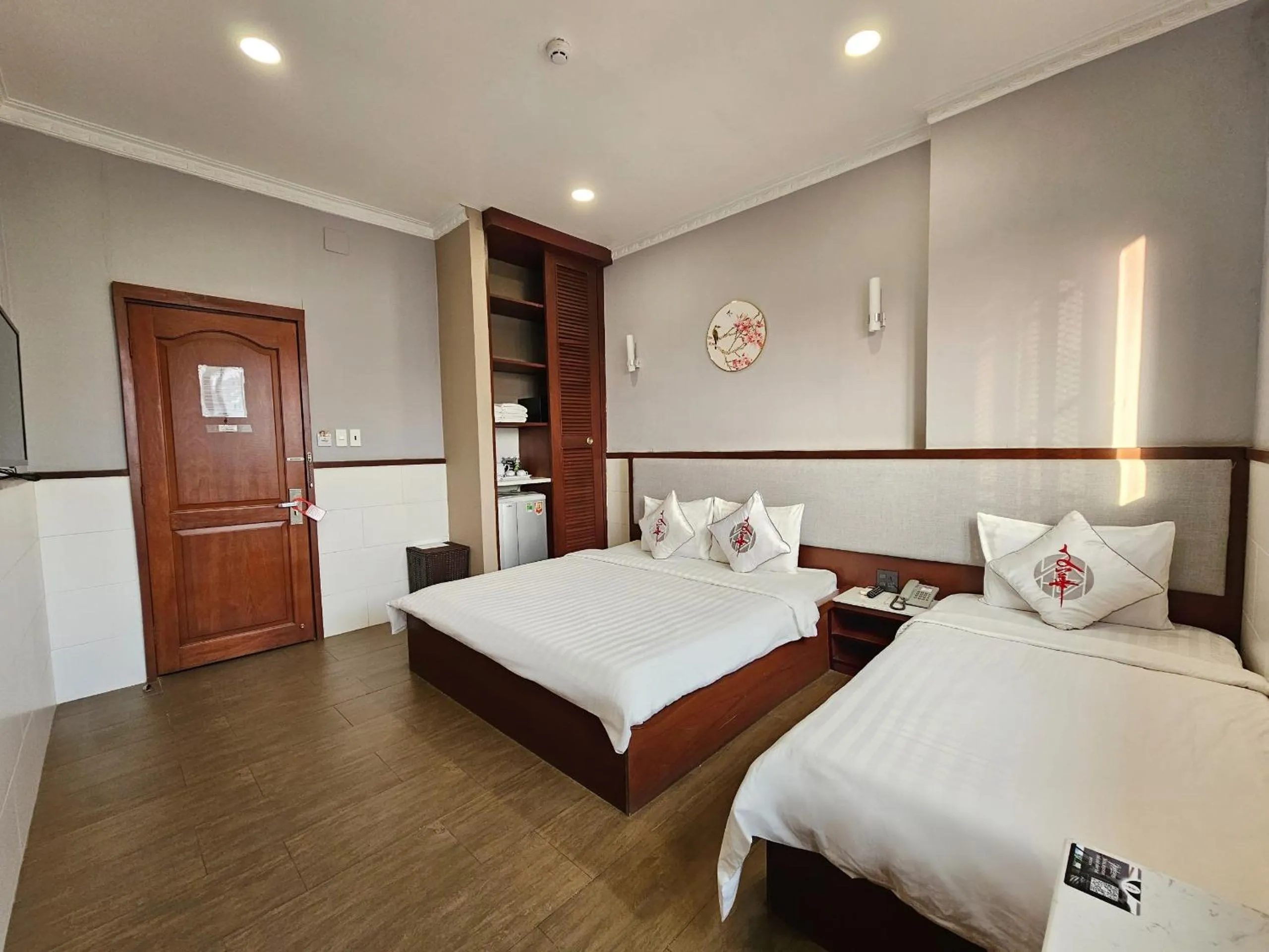 Bed in Văn Hoa Hotel