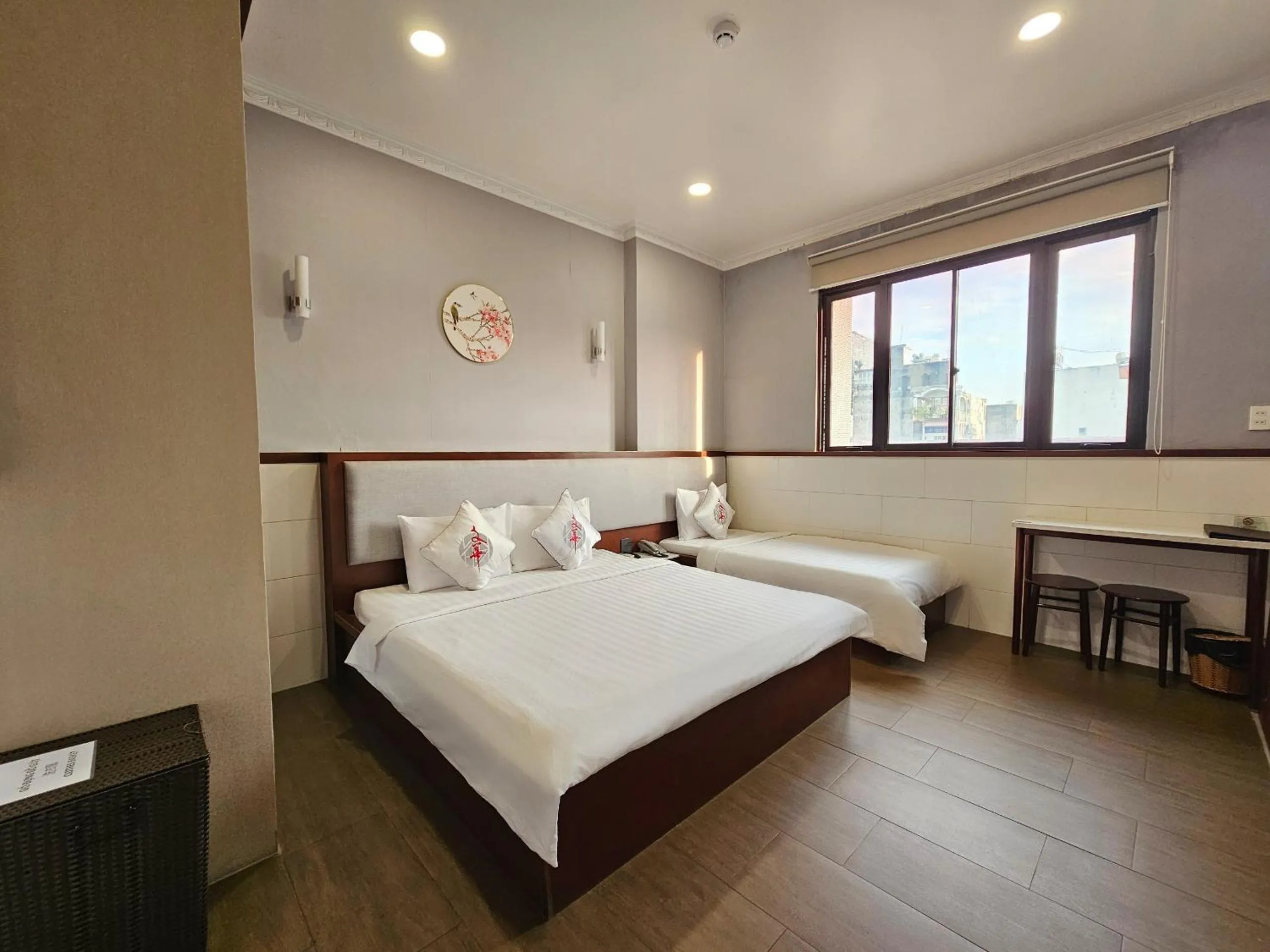 Bed in Văn Hoa Hotel