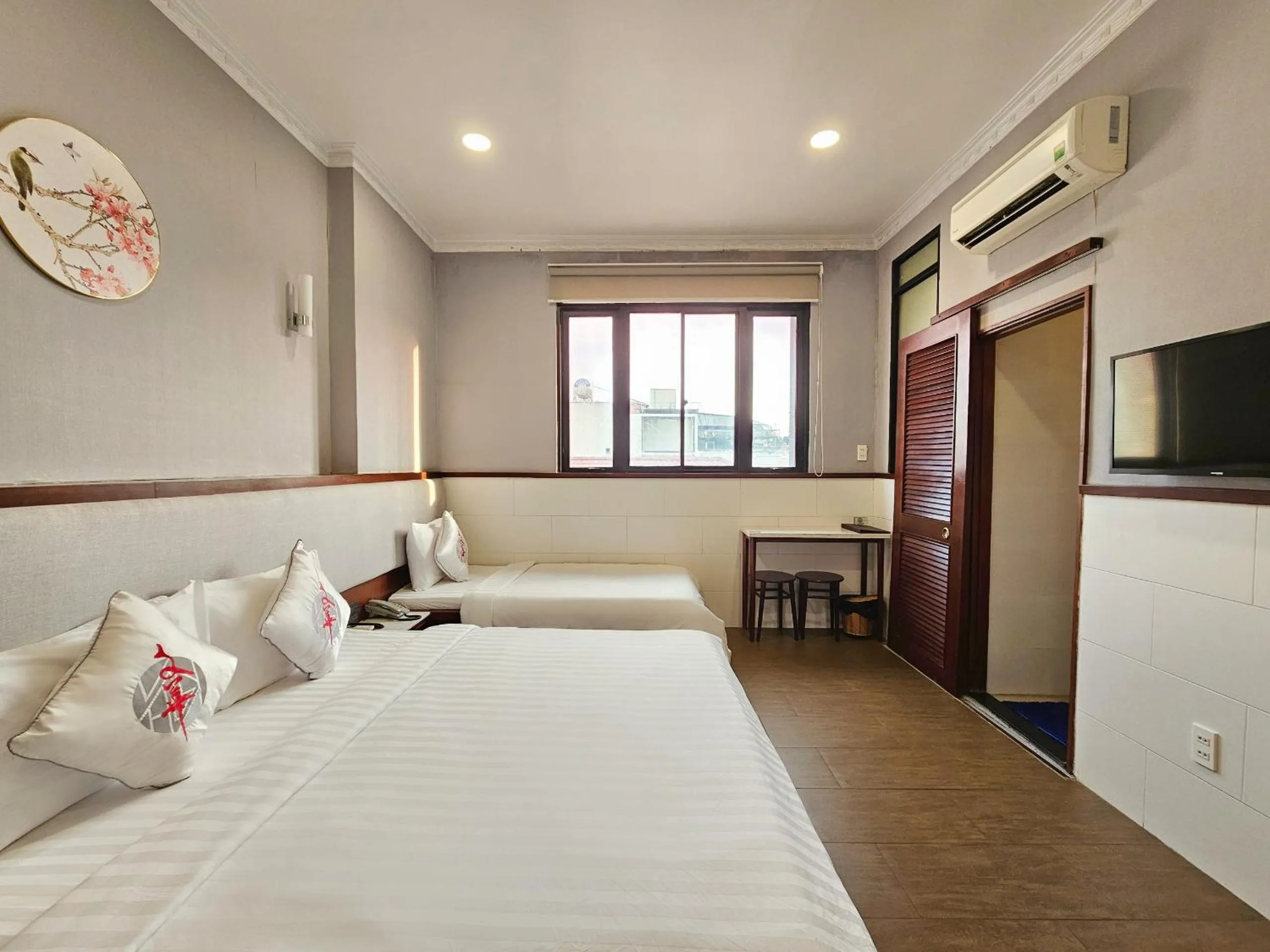 Bed in Văn Hoa Hotel