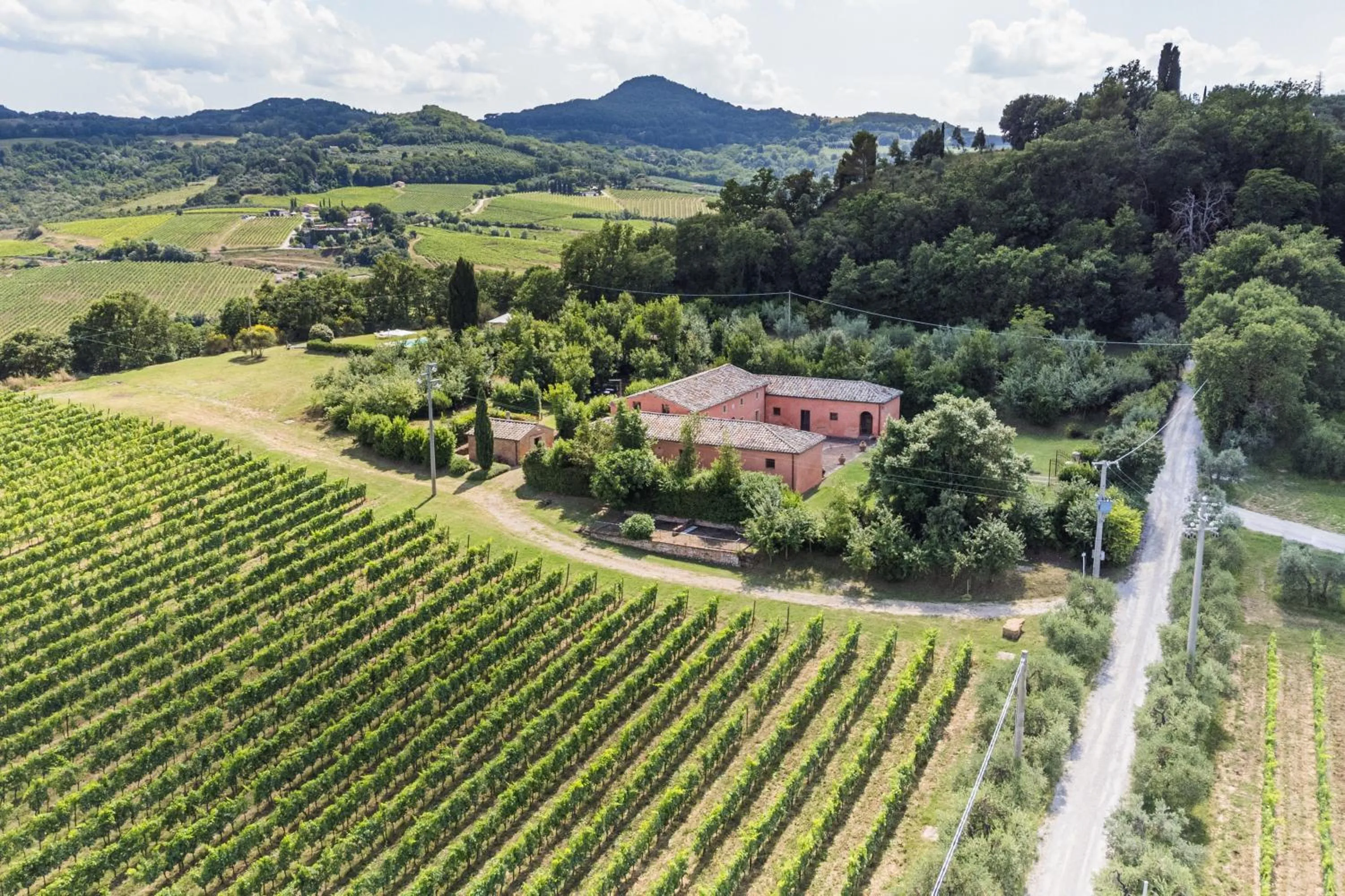 Bird's eye view in Villa Boschetto by Mmega