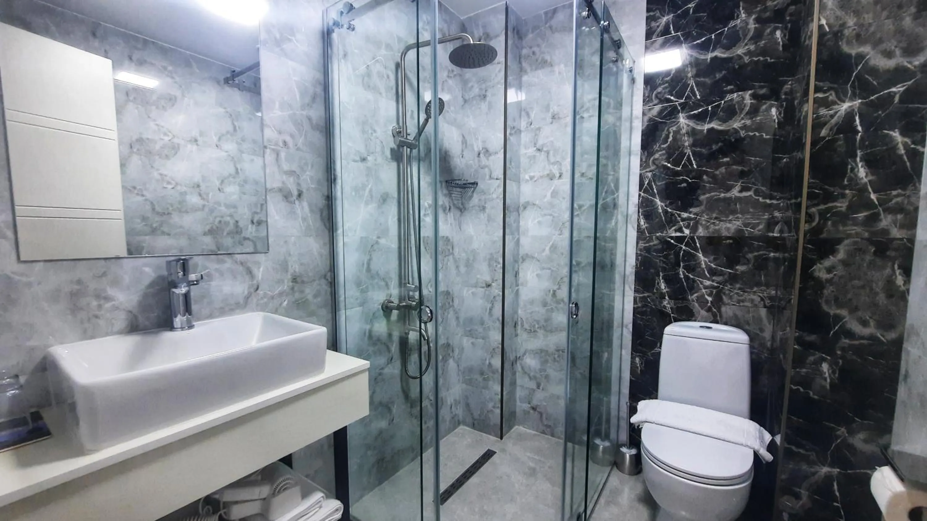 Shower in Hotel DownTown Avlabari