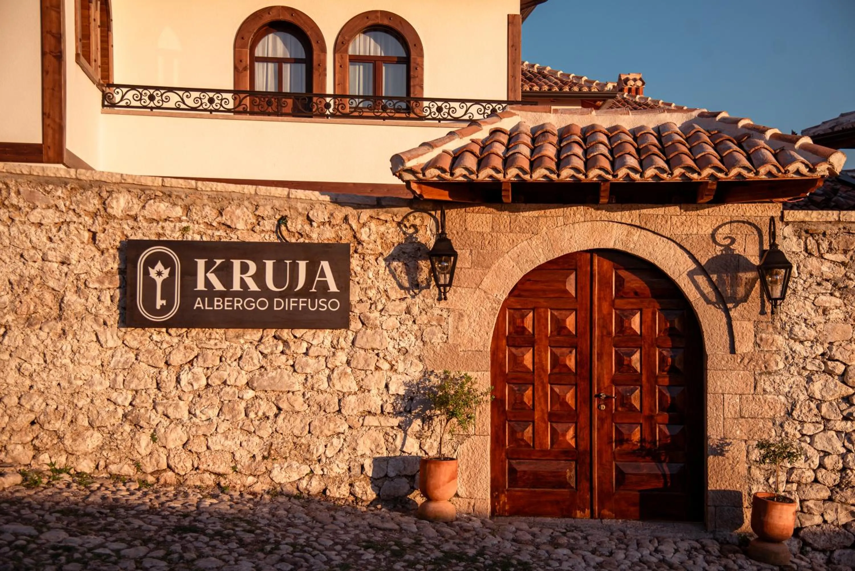 Property building in Kruja Albergo Diffuso , Inside Kruja Castle