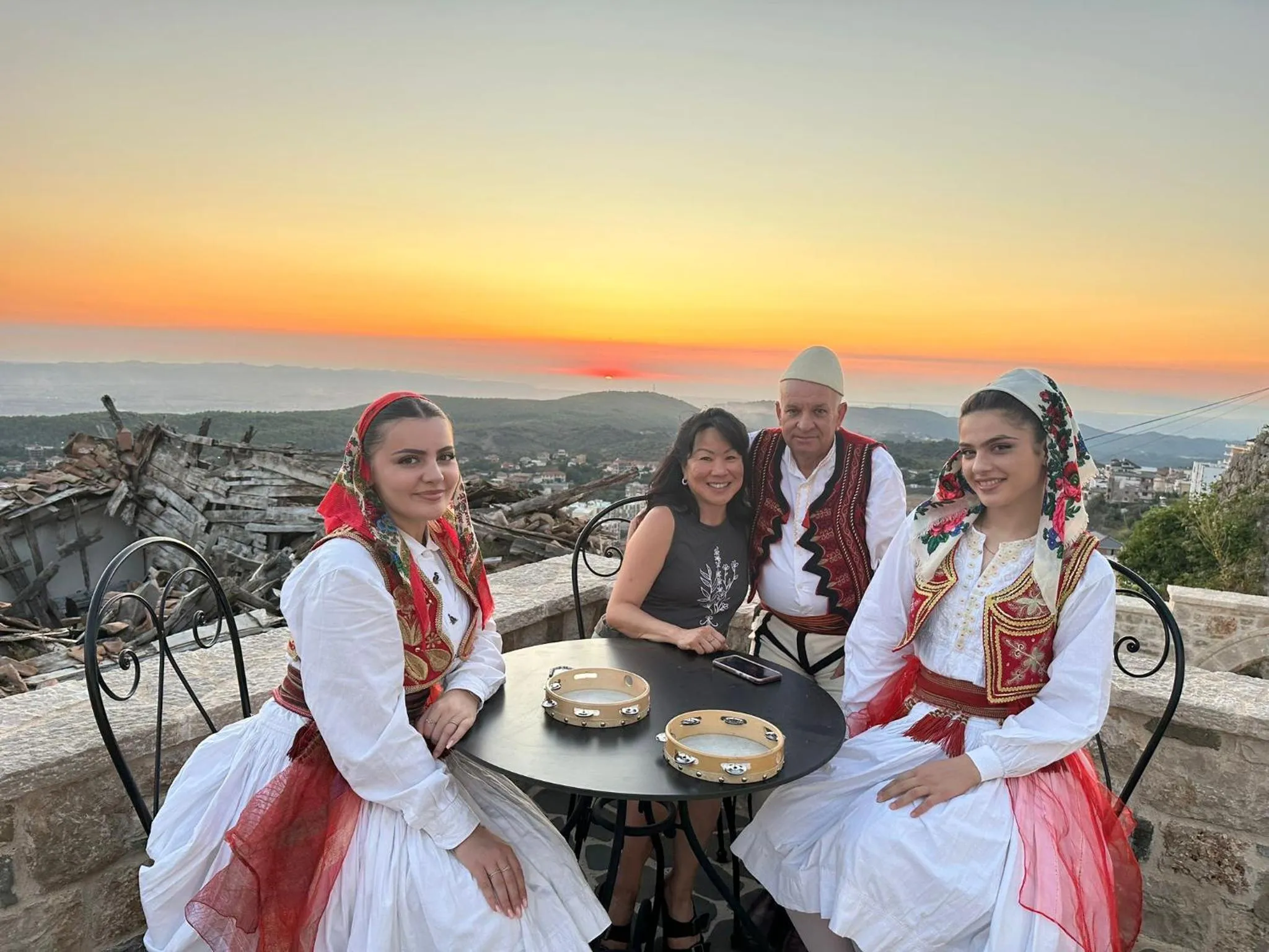 Natural landscape in Kruja Albergo Diffuso , Inside Kruja Castle