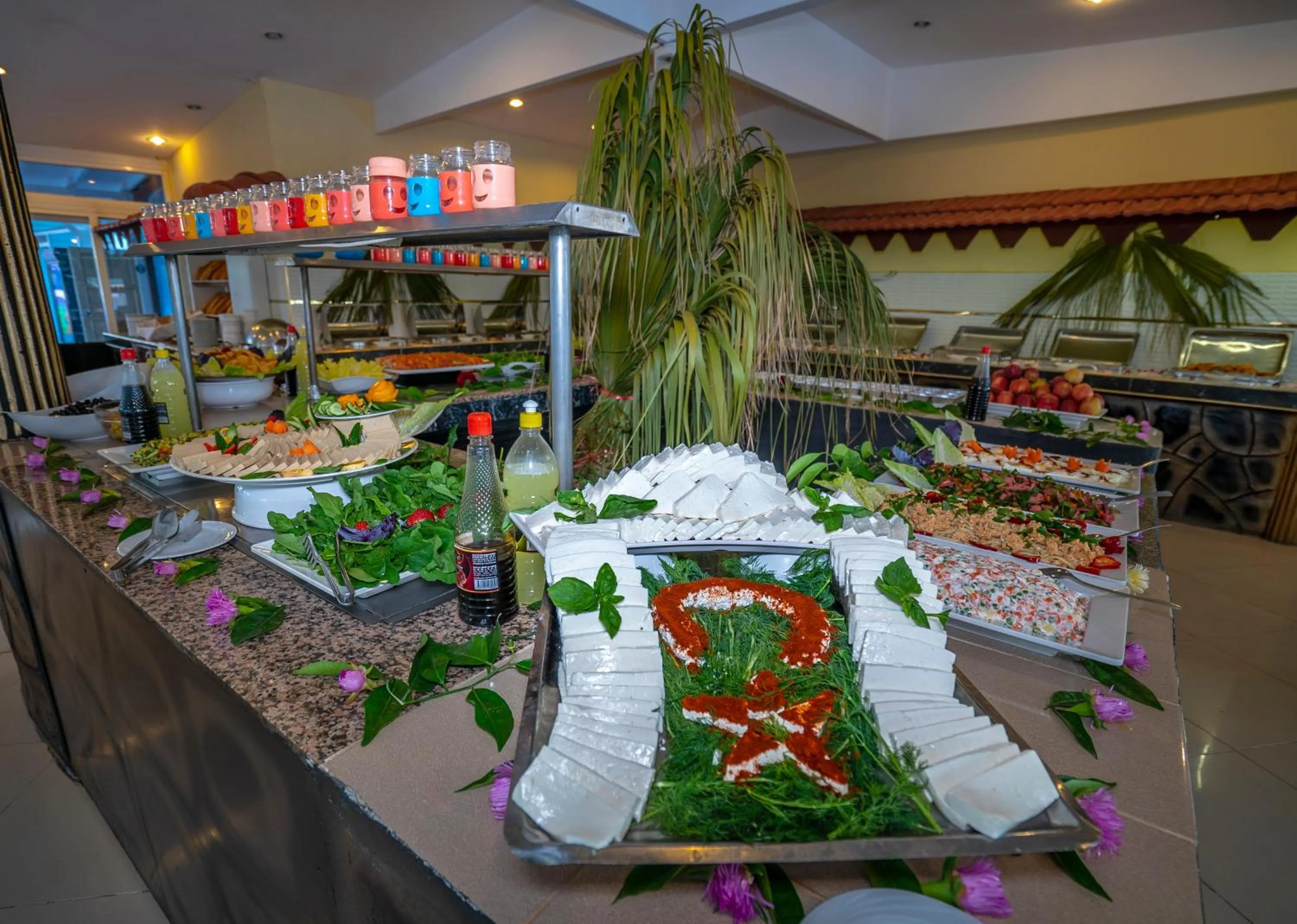 Breakfast in Aperion Beach Hotel Side