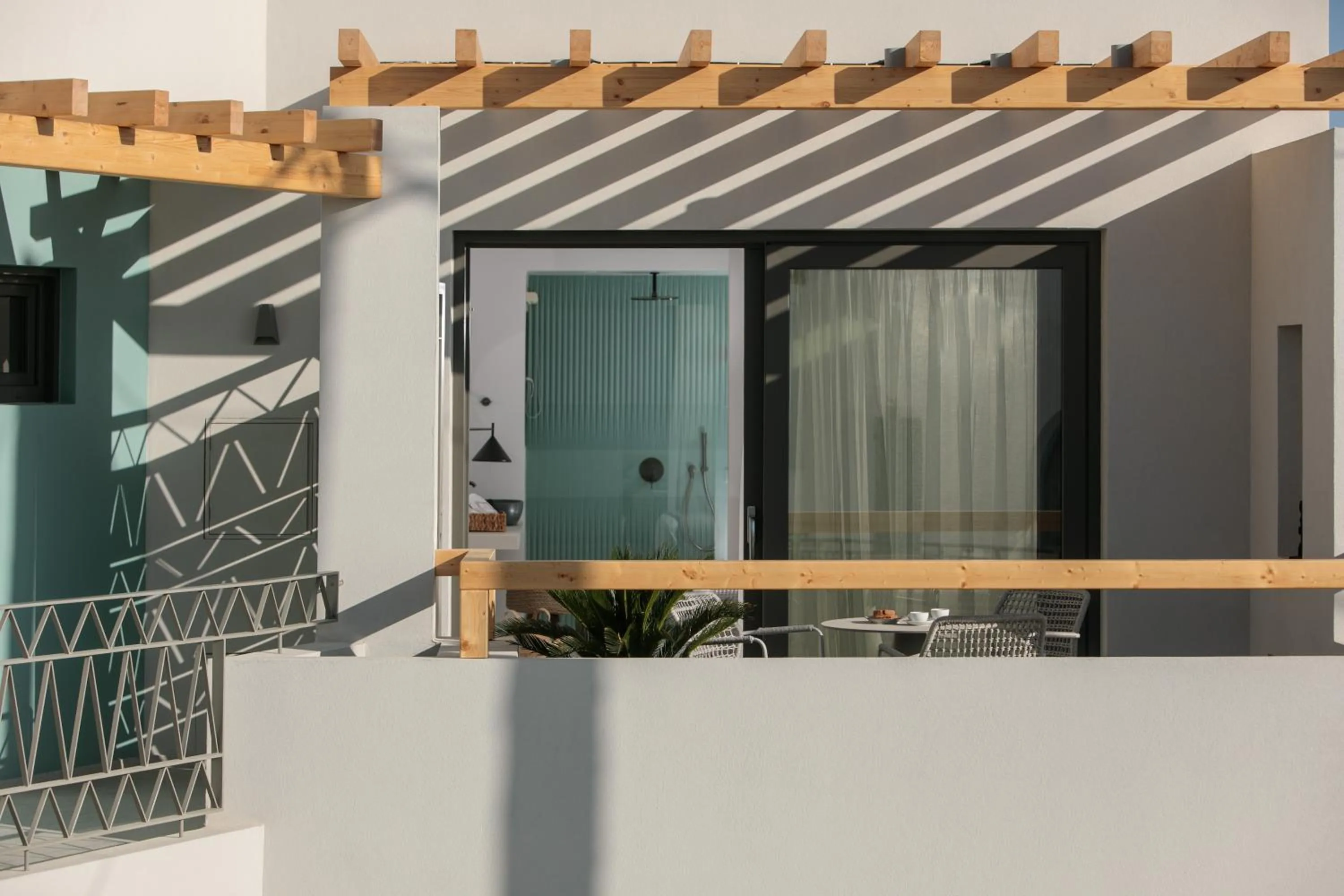 Balcony/Terrace in Anapollo Boutique Hotel Adults Only